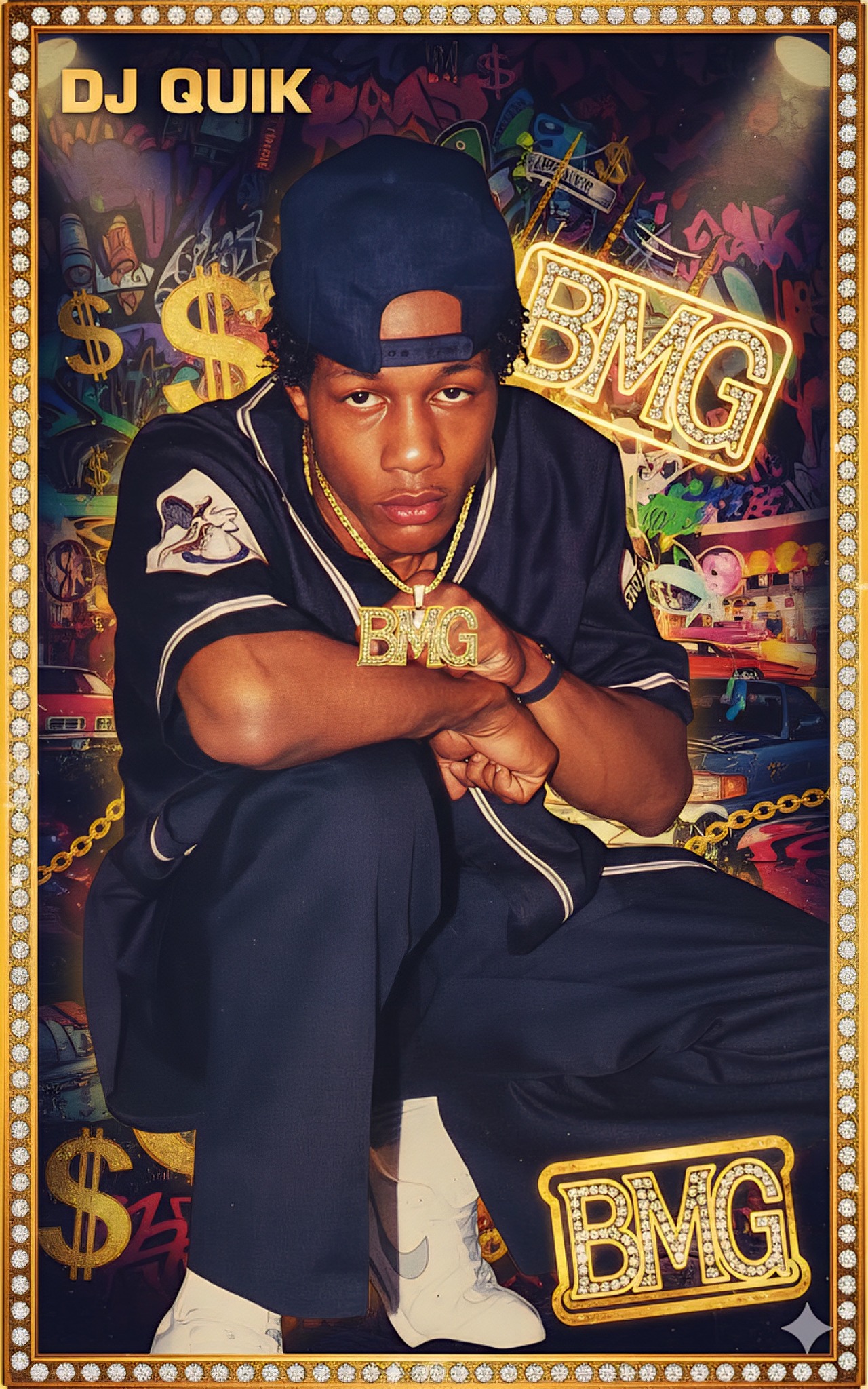 AMG – The Compton Player with the Funk AMG, born Jason Lewis, is a 