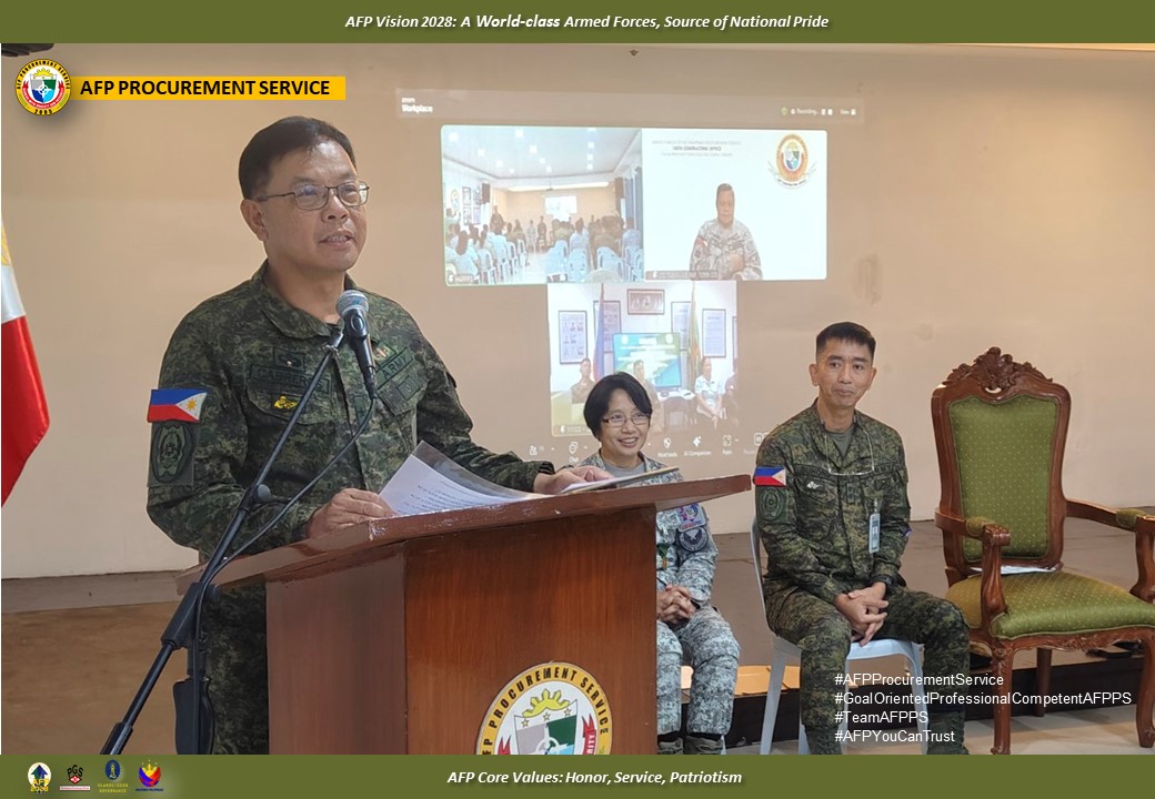 Armed Forces of the Philippines Procurement Service | Quezon City