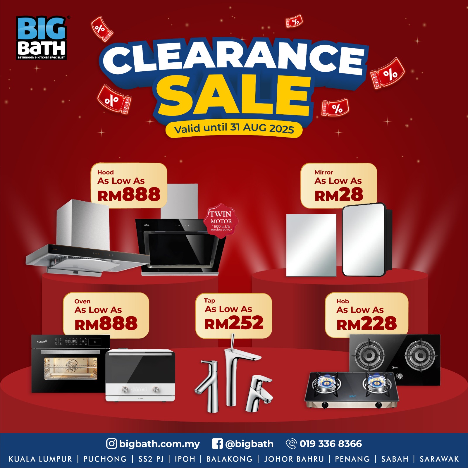 Big Bath Sdn Bhd -one stop bathroom & kitchen specialist store