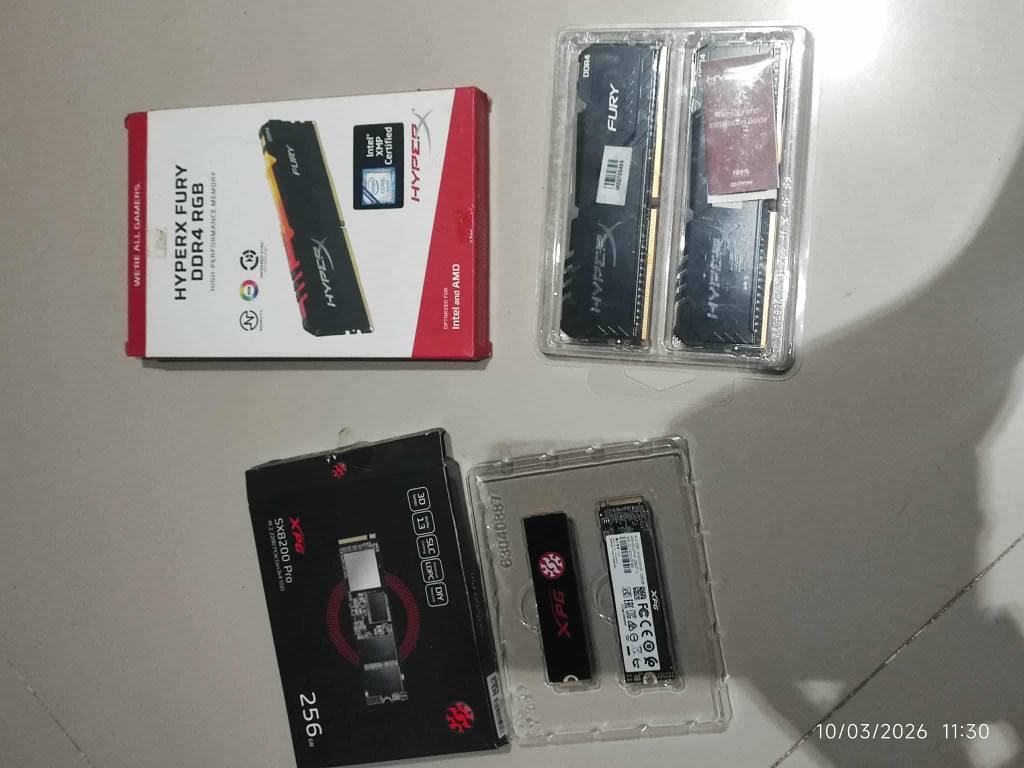 ssd and ram sticks 8x2 3200mhz - Memory - Panabo, Davao | Facebook ...