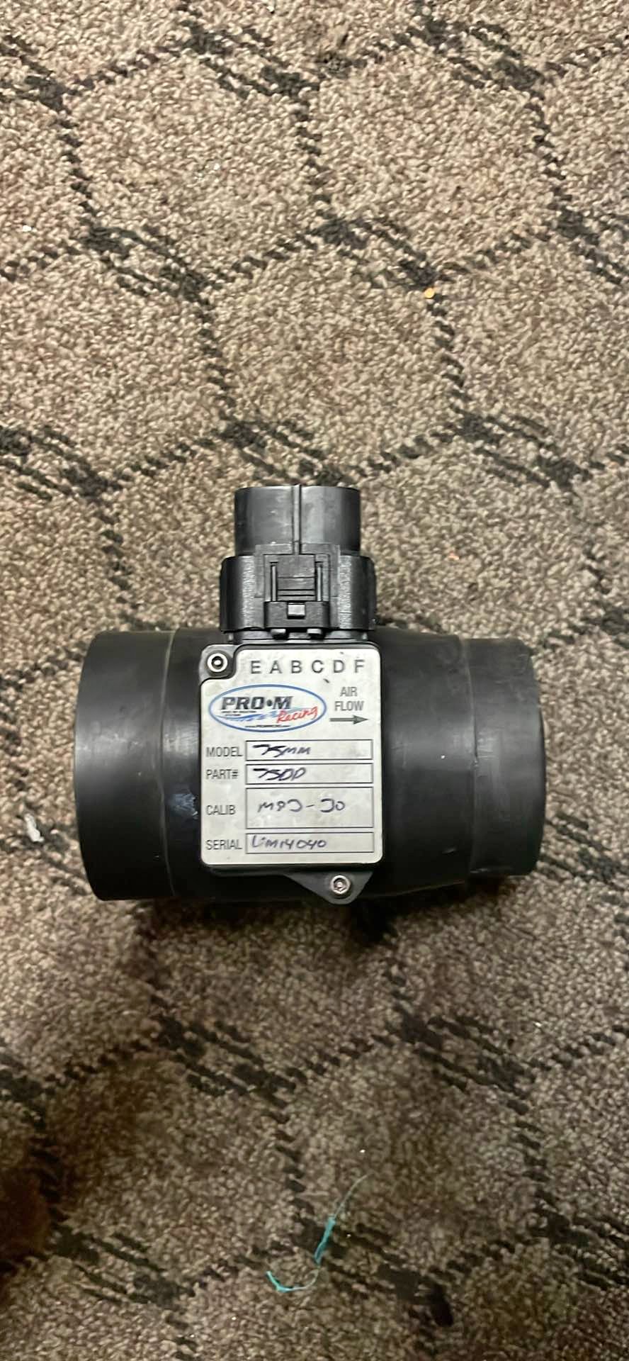 Pro M racing mass airflow sensor 75mm for a fox body Mustang - Car ...