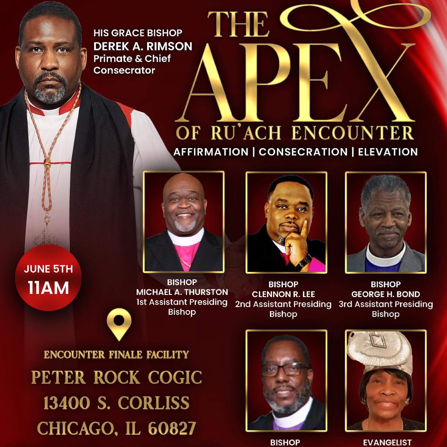 THE ENCOUNTER... RUACH... - Bishop Derek Anthony Rimson