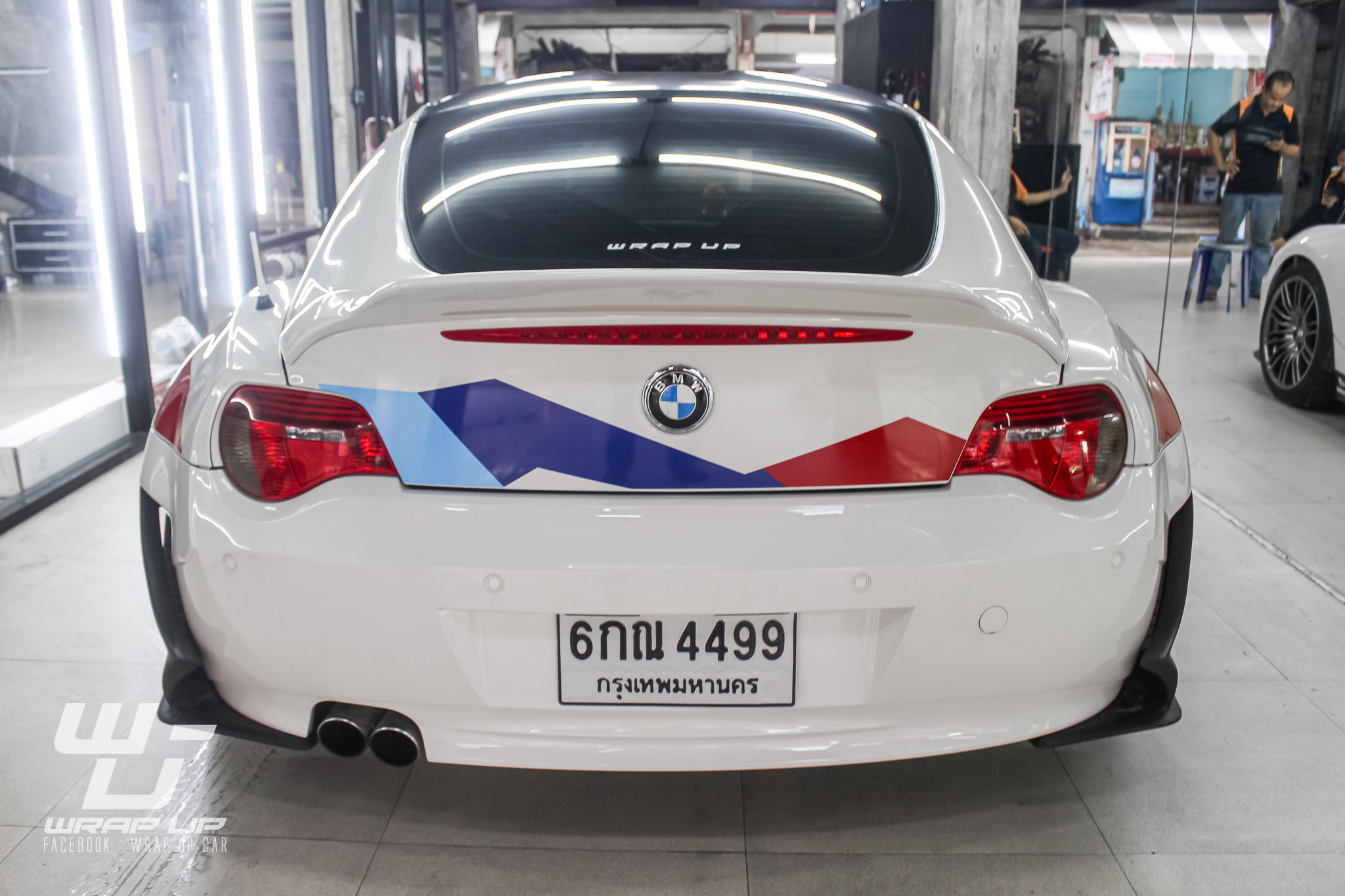 WRAP - Model : BMW Z4 M Performance Decal Service : ติดตั้งหุ้มฟิล์มลวด ...