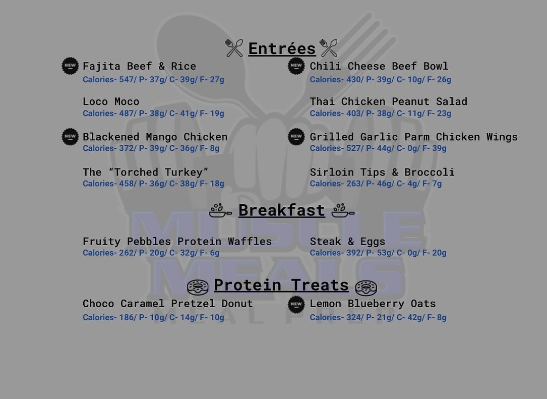 Muscle Meals | Athens GA