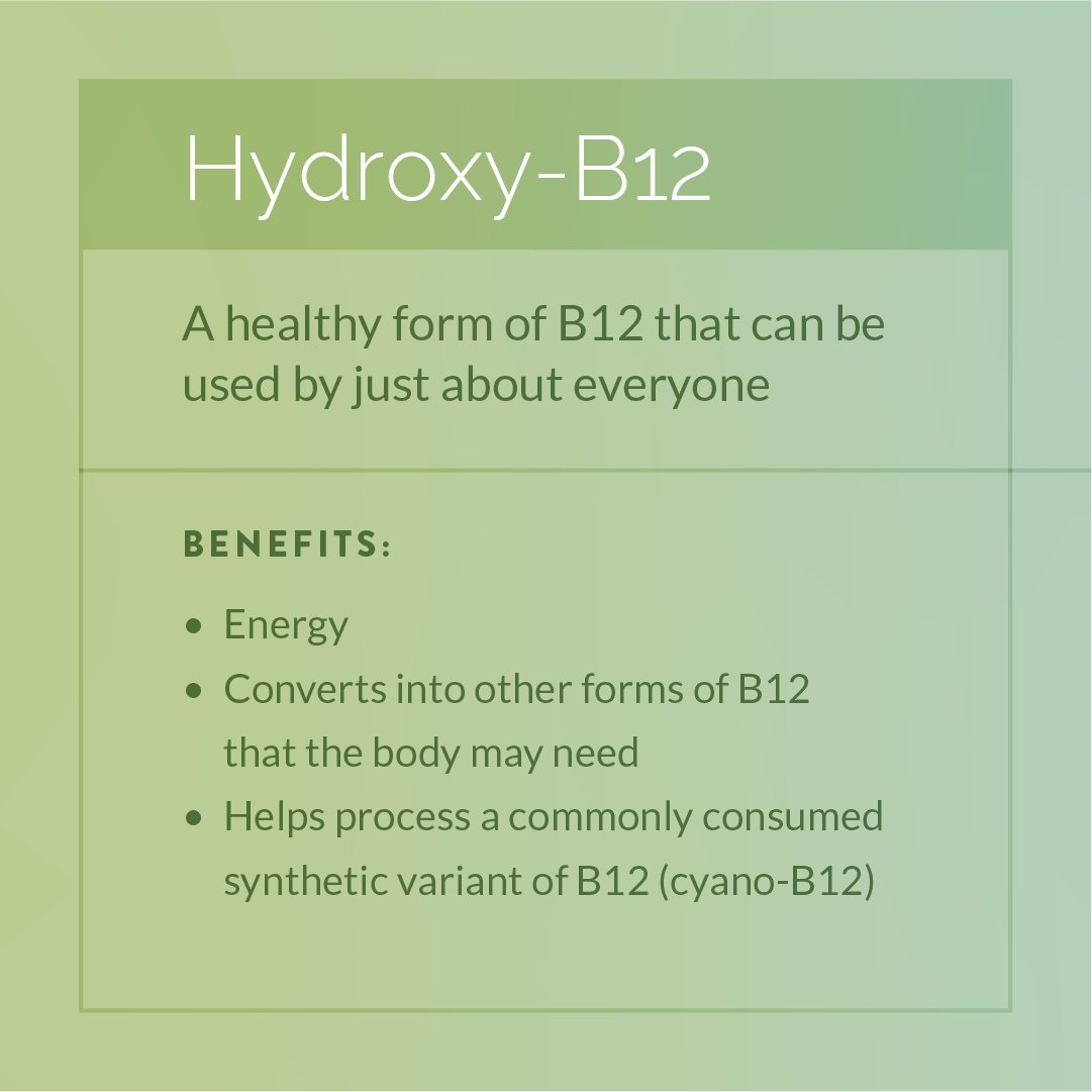Vitamin B12 forms and benefits