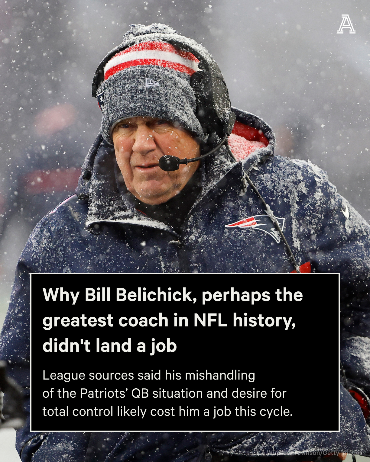 From The Athletic: Bill Belichick won