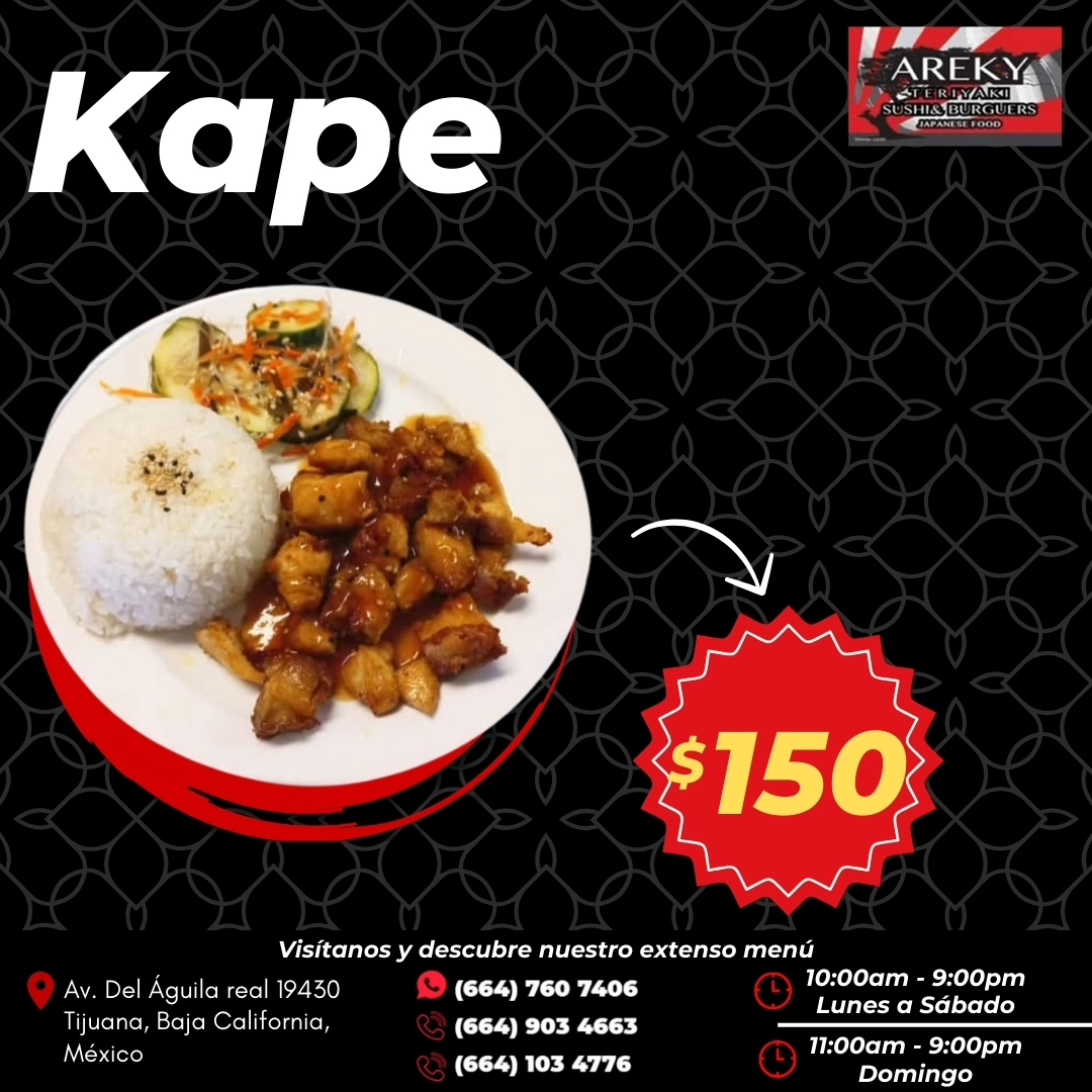 Areky - 🍛 ¡Sabor que conquista! Disfruta nuestro delicioso Kape ...