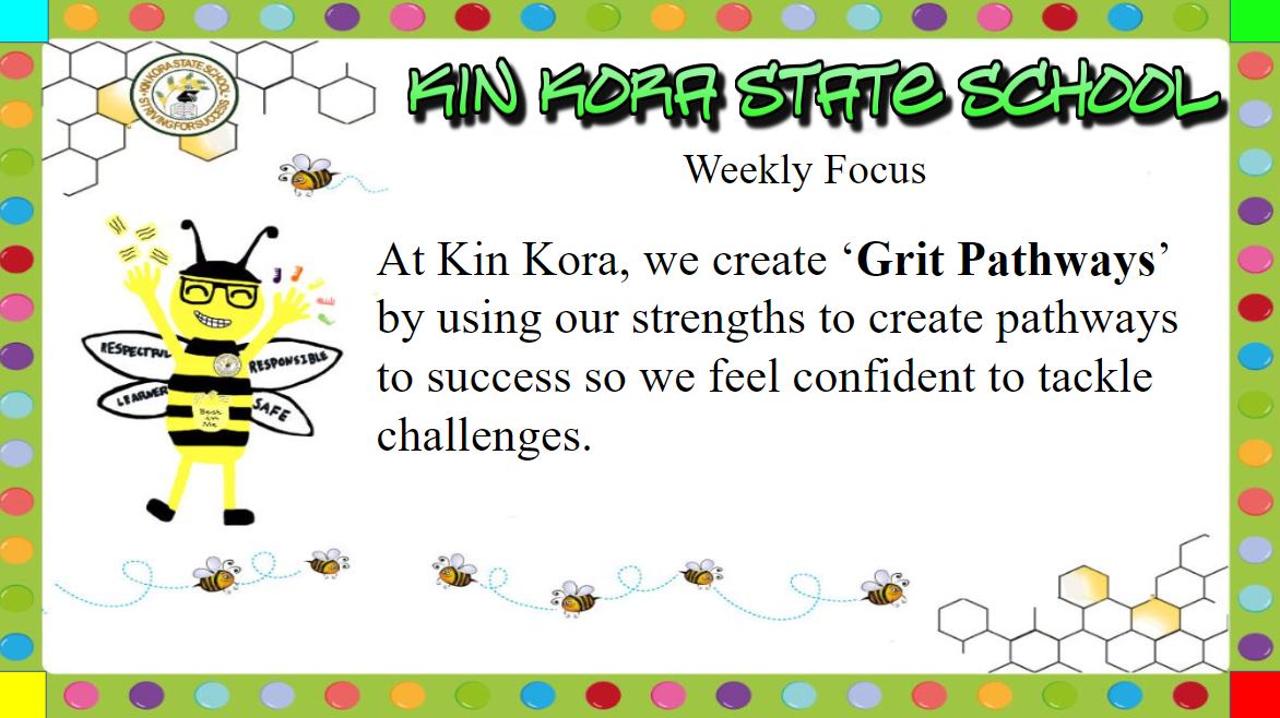 Our Week 10 whole school focus is... - Kin Kora State School