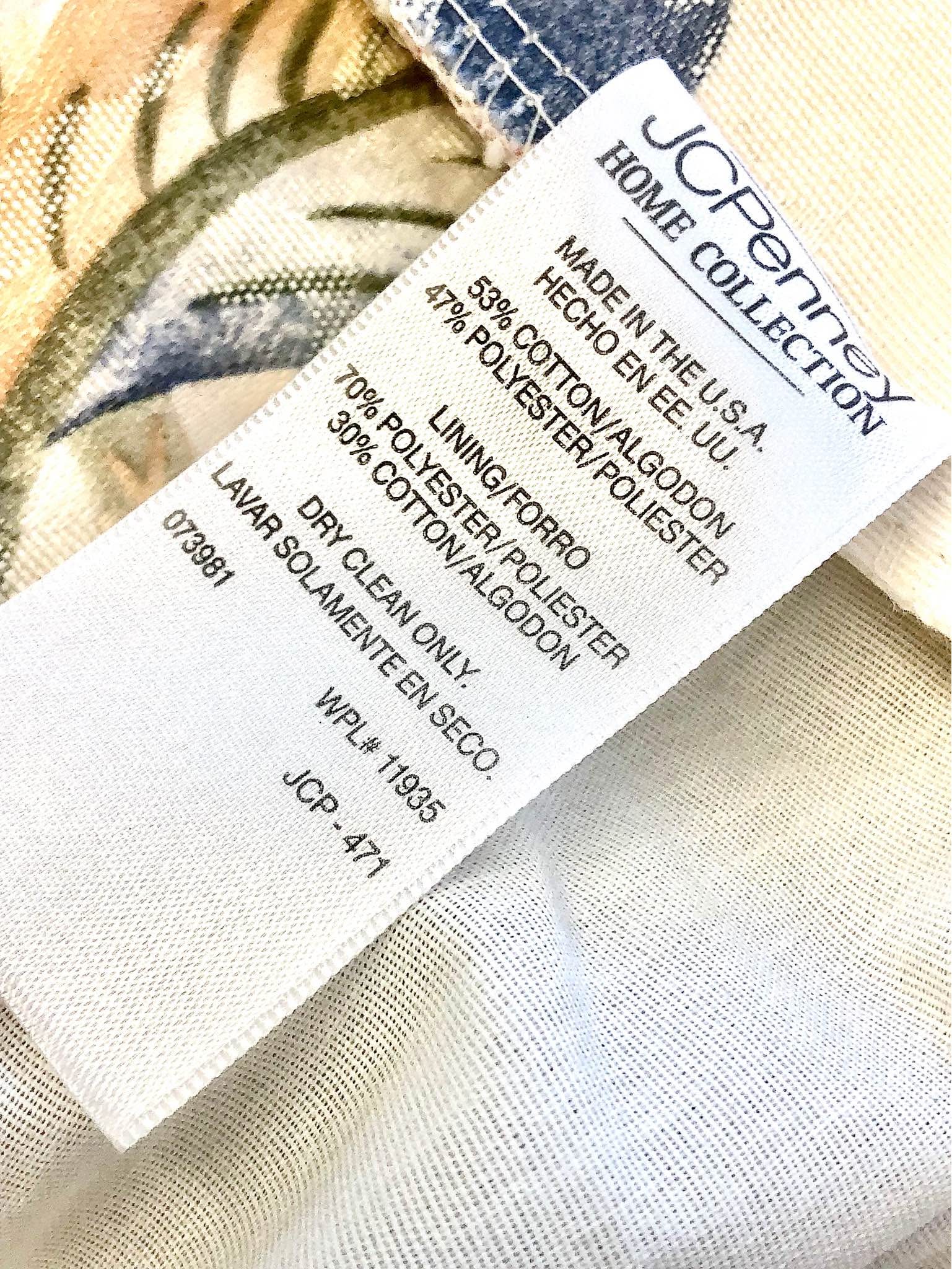 Vintage Pinch Pleat Lined Draperies JCP Gorgeous Floral 50”x83” Cotton ...