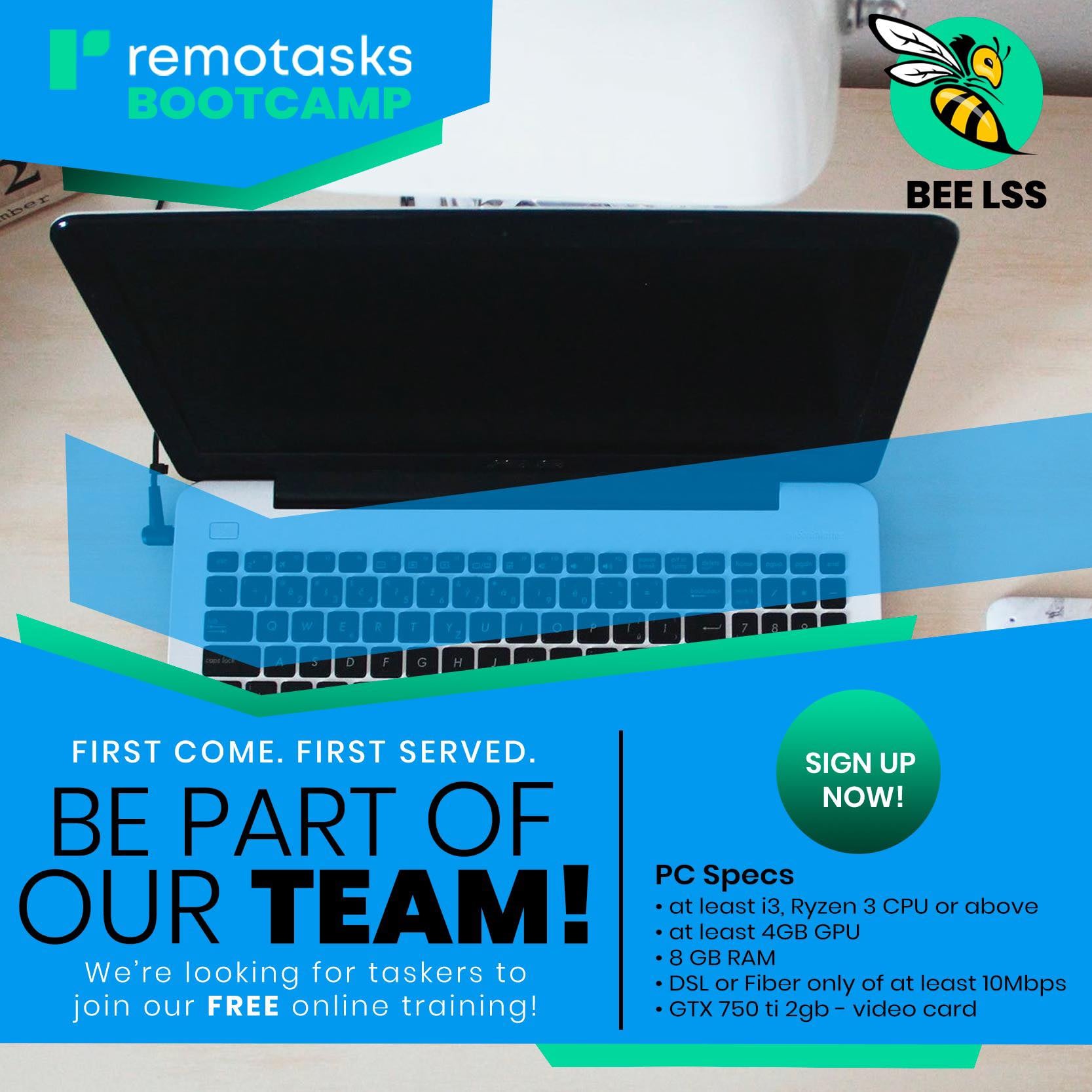Hi Remotaskers! We're... - Remotasks Blue Chimps Bootcamp