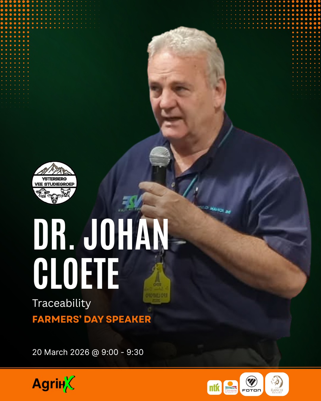 Agrihx - Meet one of our Farmers’ Day speakers at AgrihX Expo — Dr ...