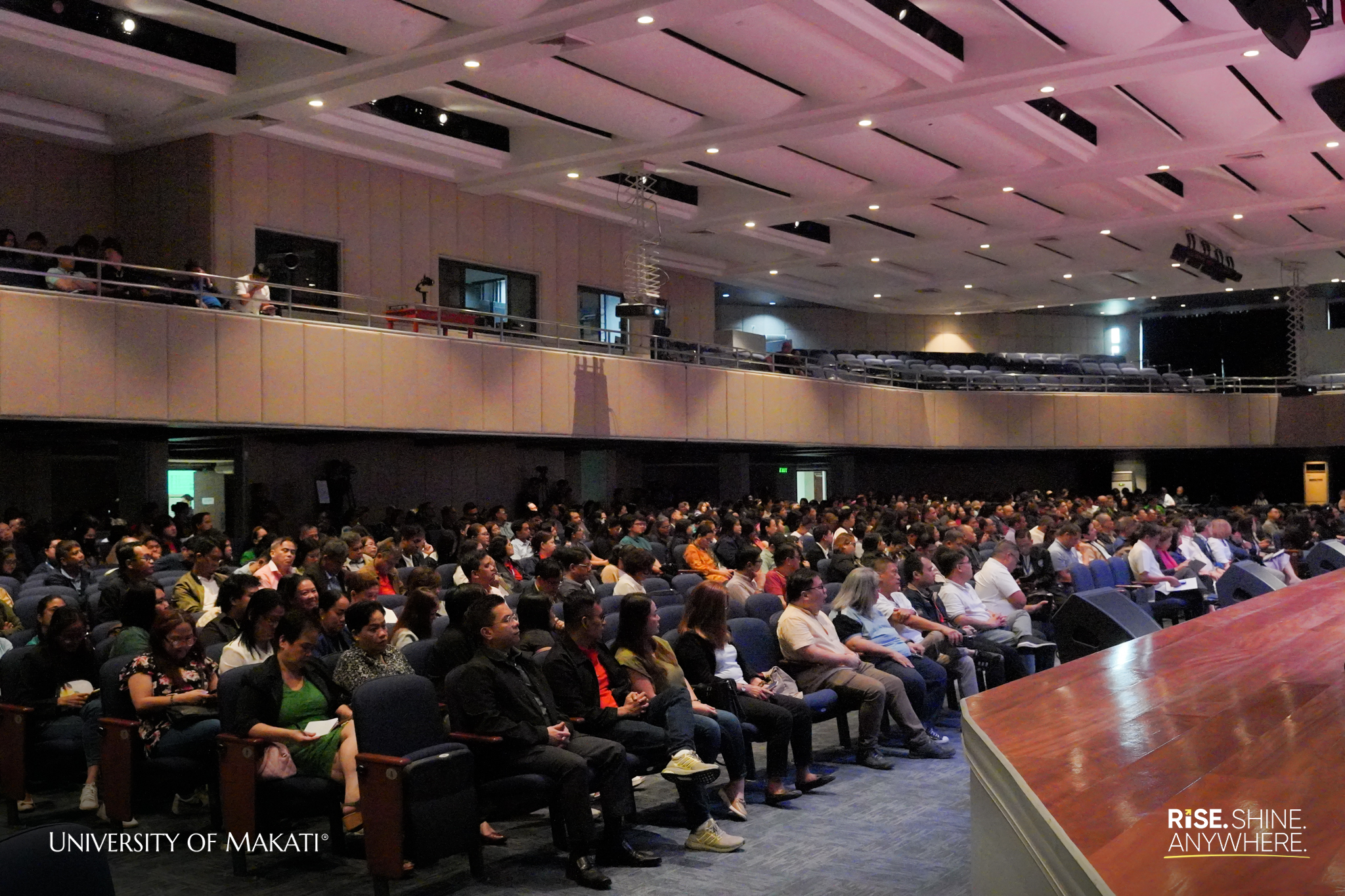 HAPPENING NOW. The UMak community,... - University of Makati | Facebook