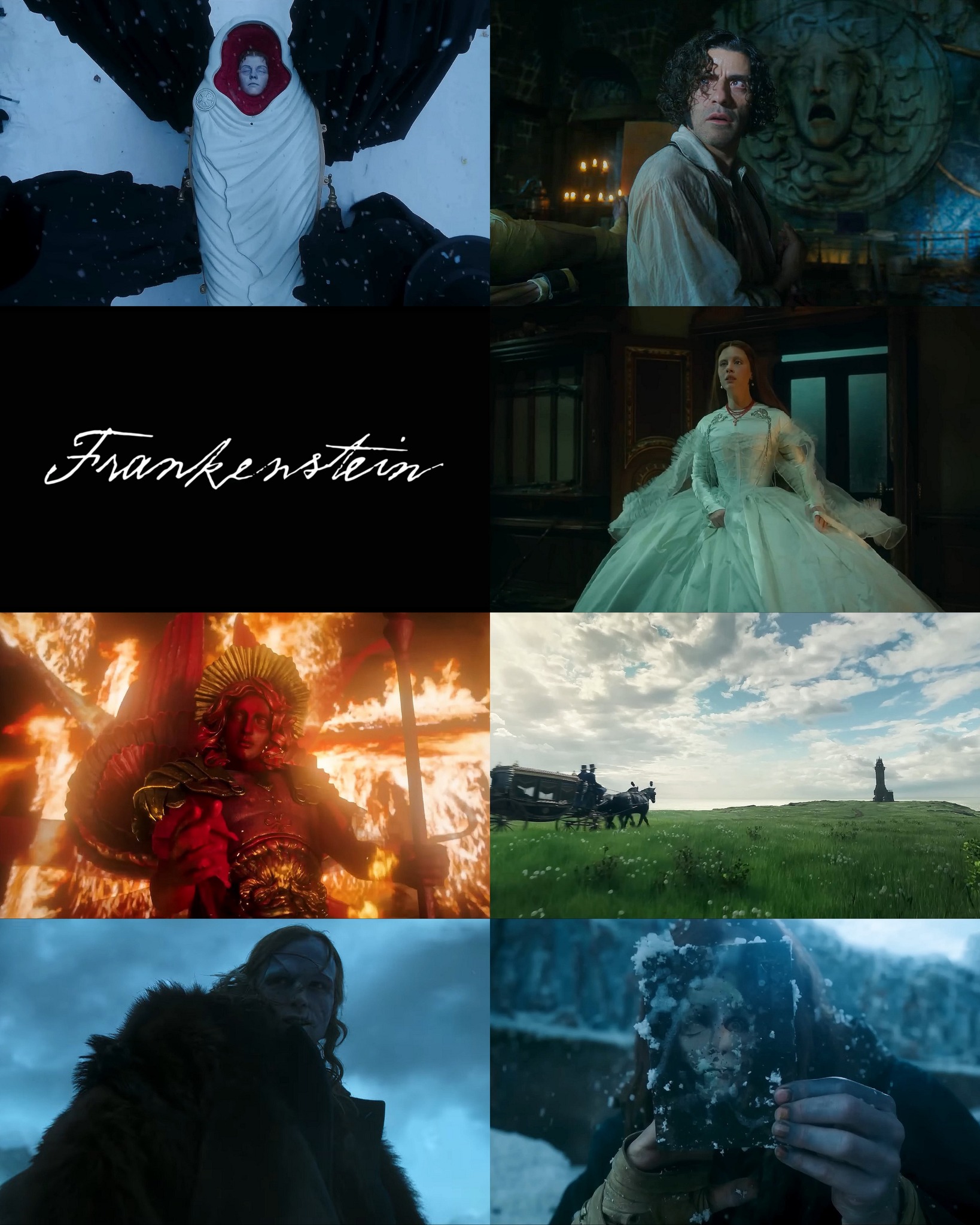 FRANKENSTEIN, written and directed by Guillermo del Toro. Starring
