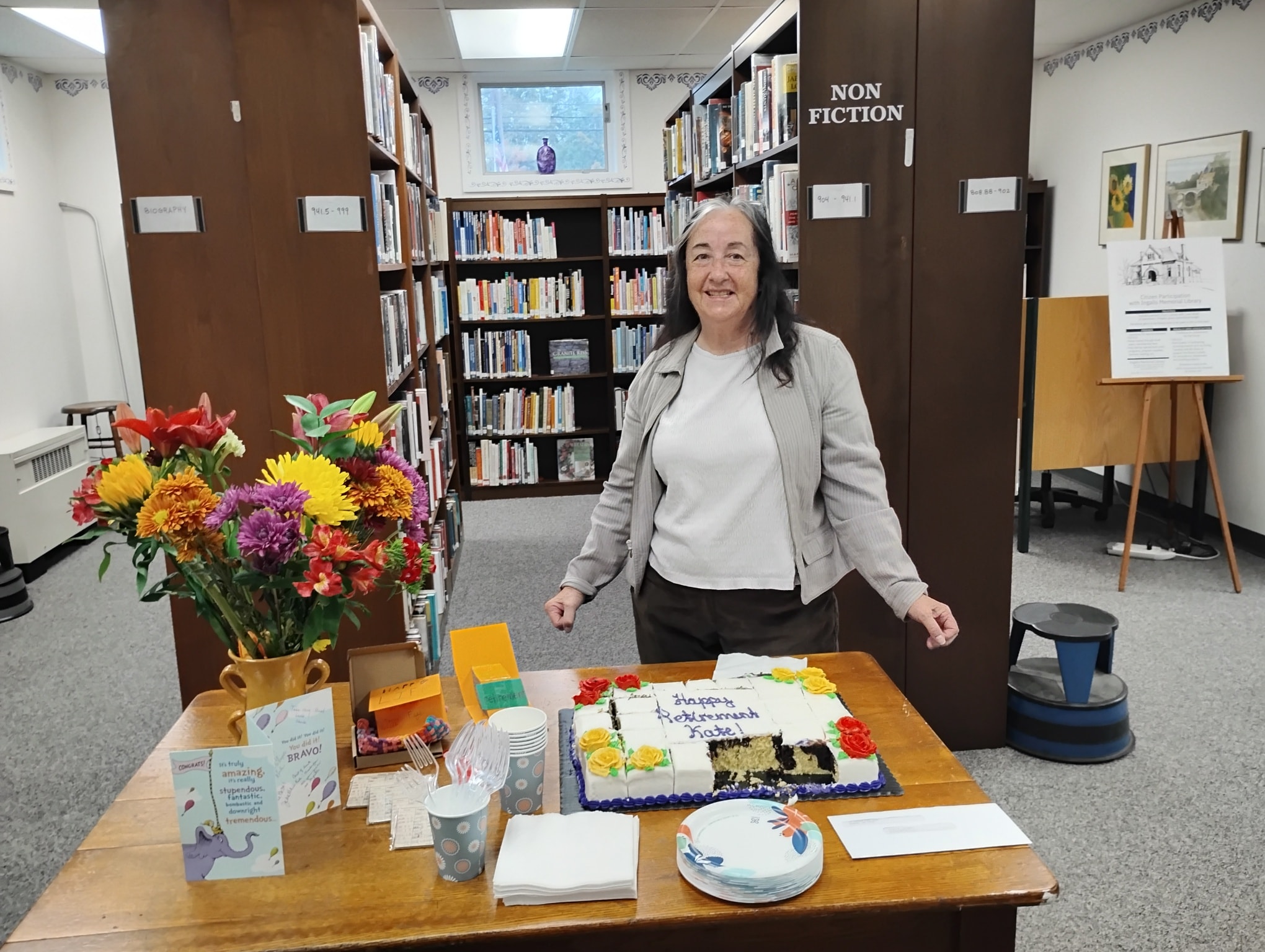 Stop by and have a piece of... - Ingalls Memorial Library | Facebook