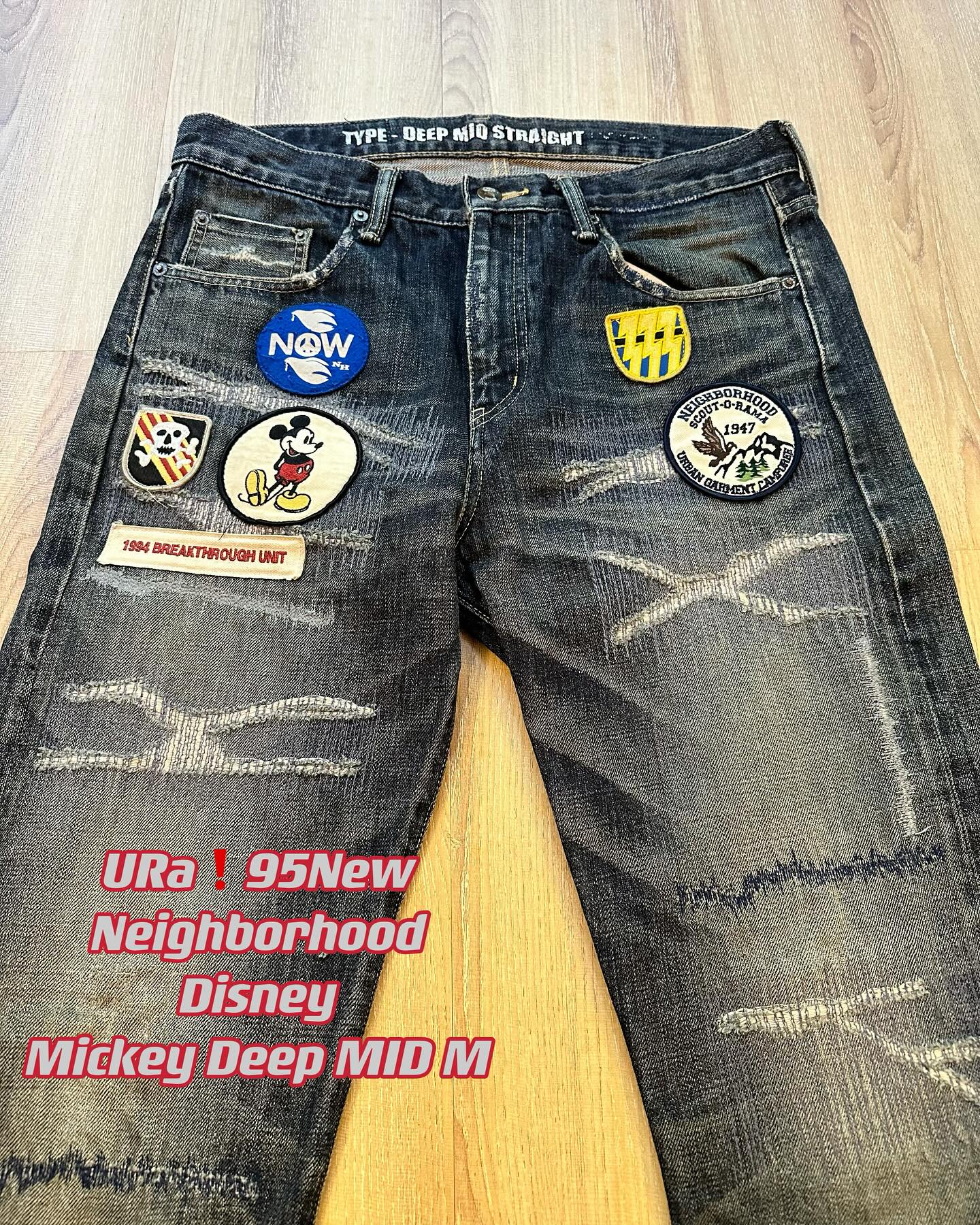 neighborhood×Disneyコラボデニム URa❗️已售出謝謝? Neighborhood 