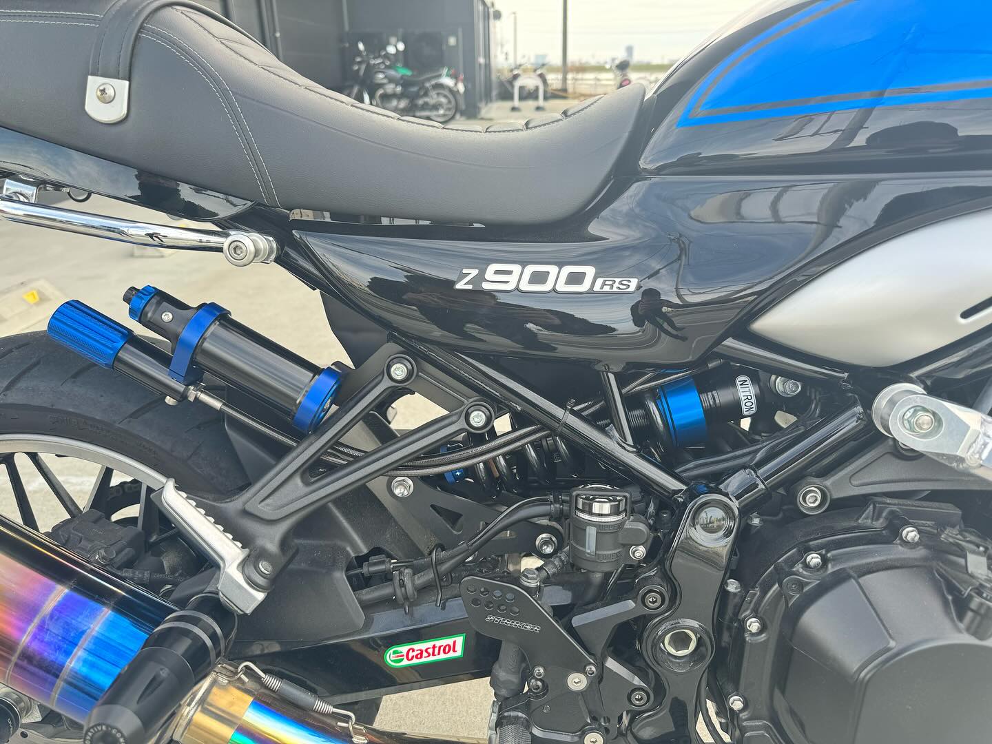 Z900RSカスタム】 先日、お客様のZ900RSにモリワキ×NITRONのリア