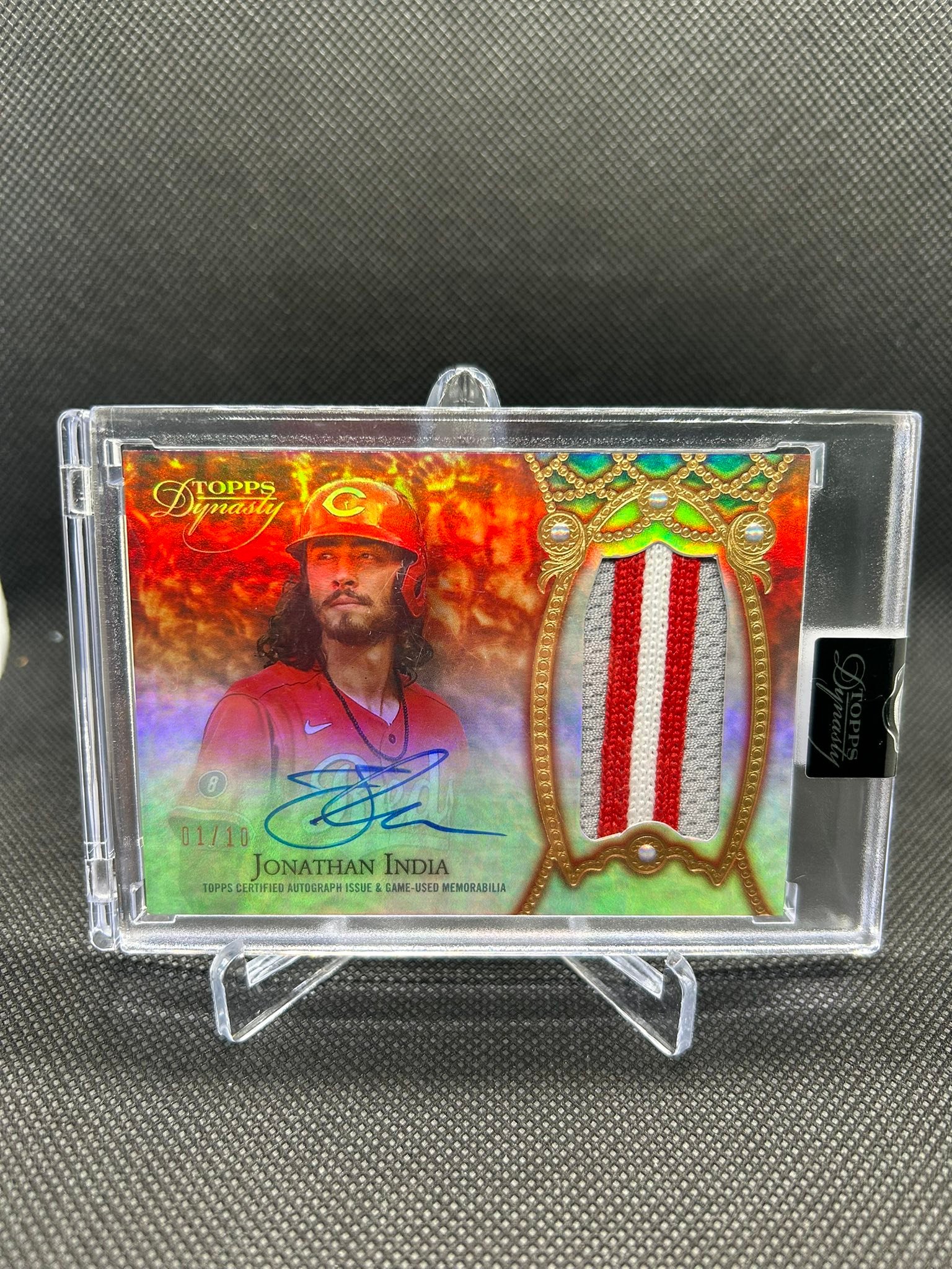 Jonathan India RC Bowman Chrome Draft Auto Refractor /499 BGS 9.5 
