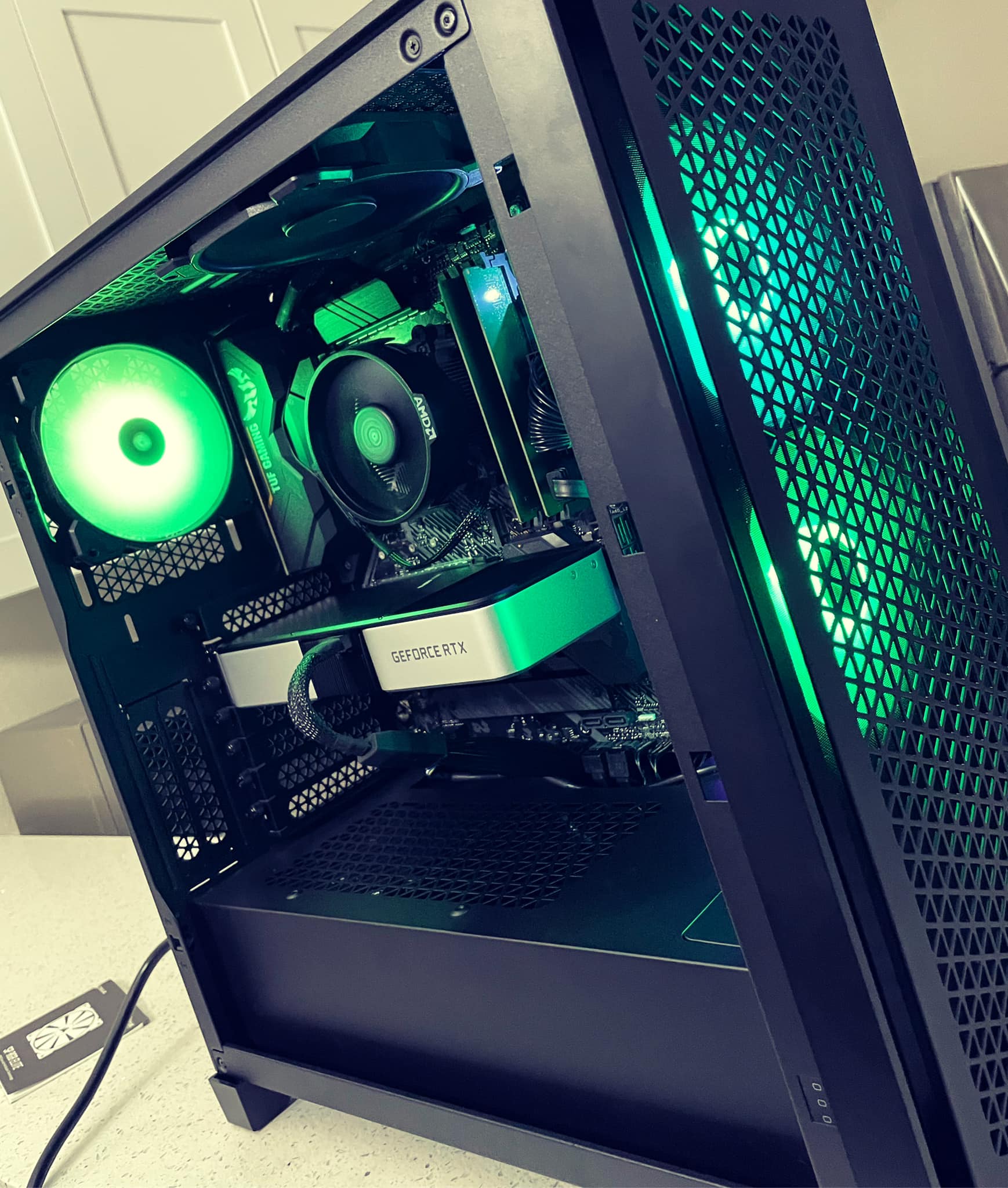 What do you think of my first PC build with Ryzen 5 5600X and RTX 