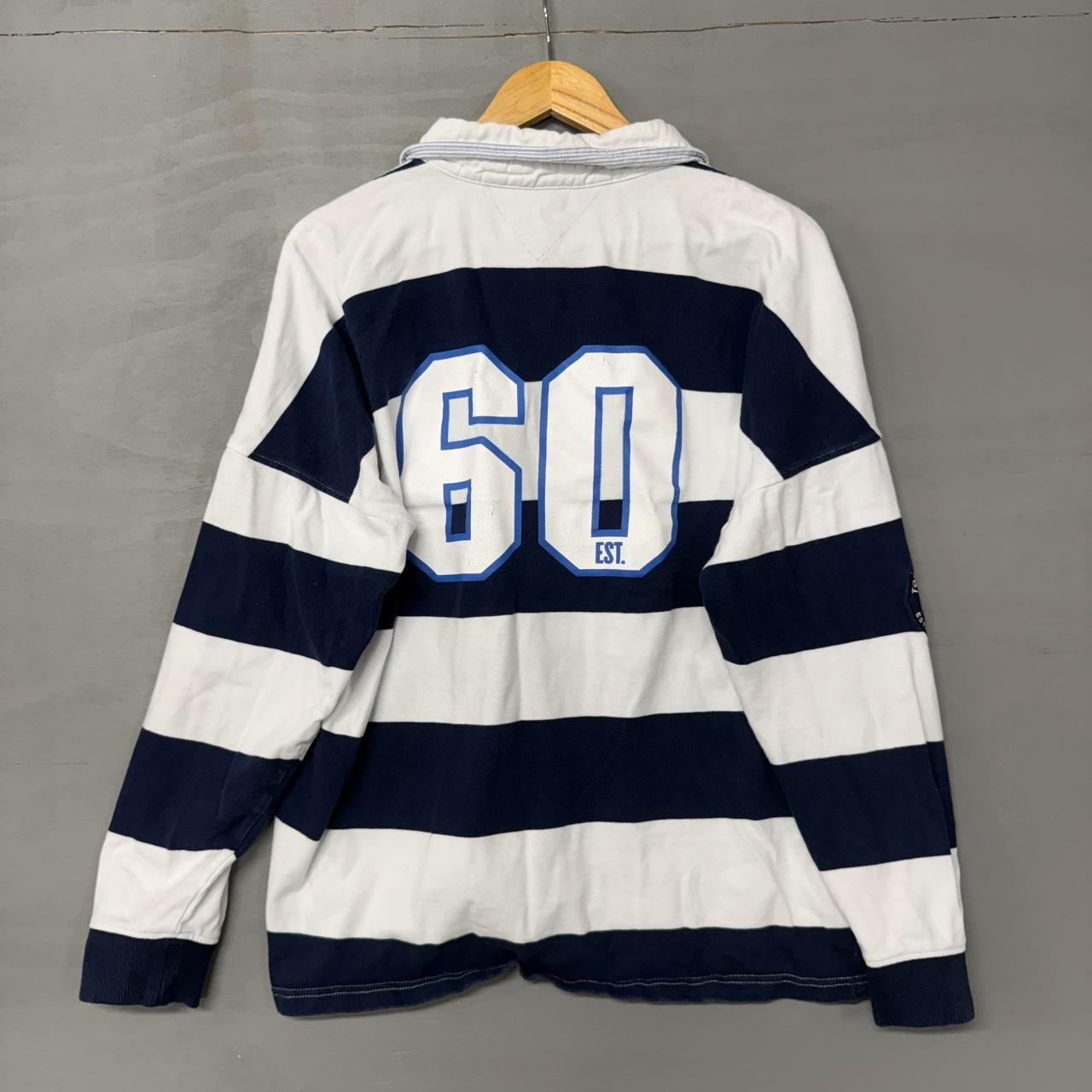 Rare Tommy Hilfiger NFL Tennessee Titans Retro Rugby Collared Shirt XL ...