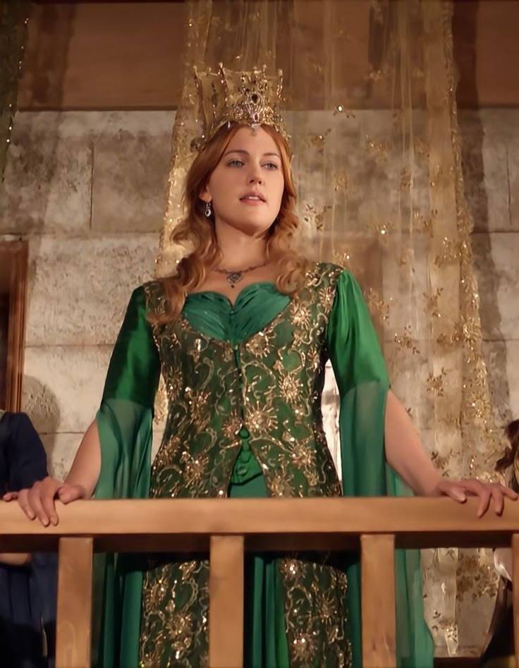 hurrem sultan green dress The Ottoman Queen ❤️ #muhtesem #MagnificentCentury #muhtesemyuzyil #Magnificent #SultanSuleiman #hurremsultan logos