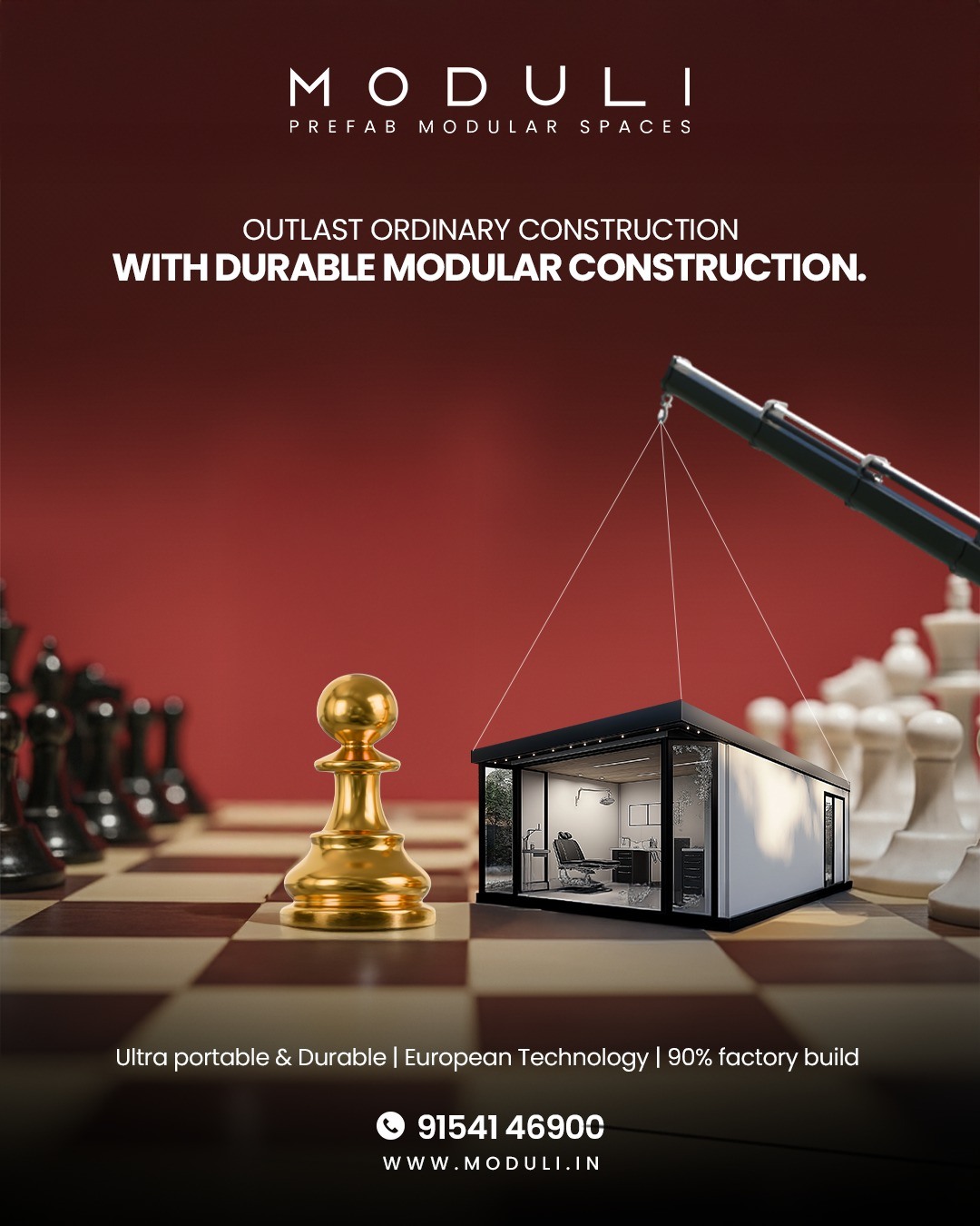 Moduli - Every empire begins with the first move. MODULI structures are ...