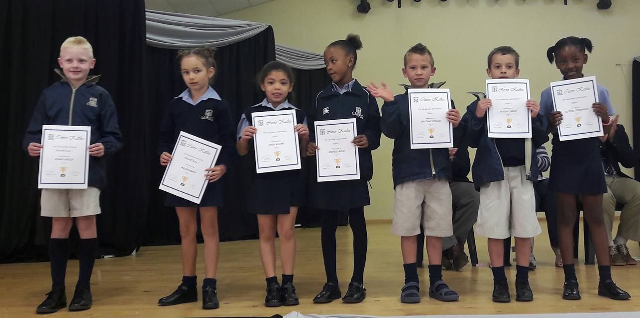 Curro Kathu - Well done to the top learners in each grade... | Facebook