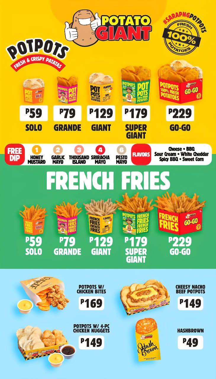 Updated Menu: October 2025