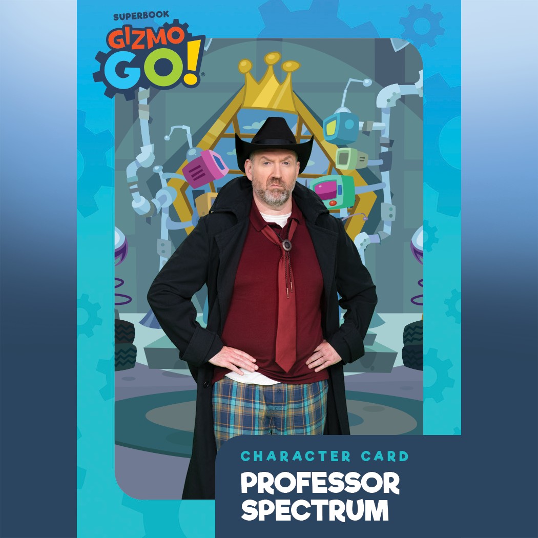 Meet Professor Spectrum! Professor... - Superbook GizmoGo | Facebook