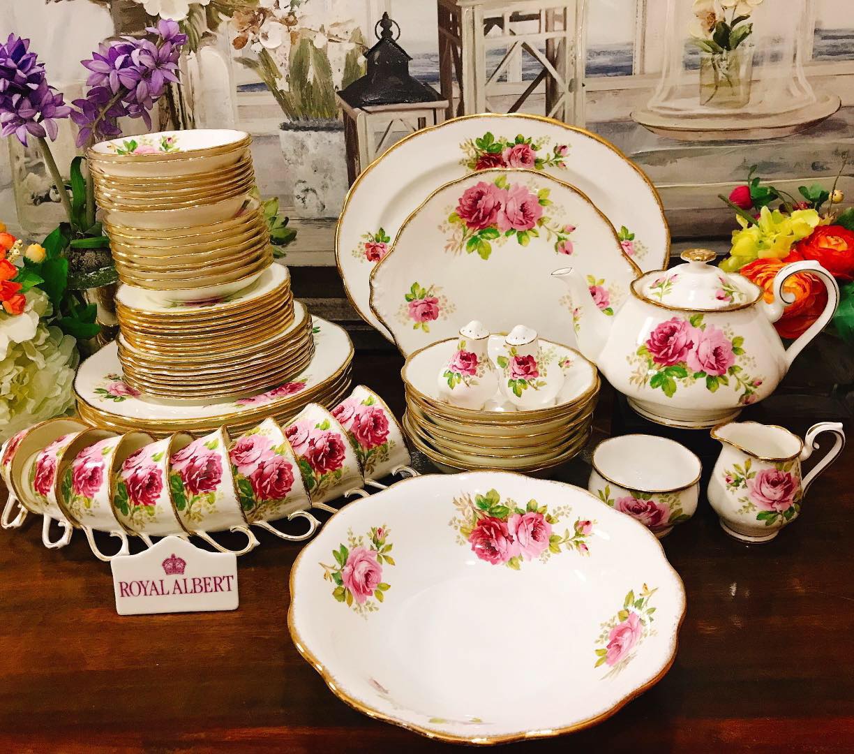 We have a broad assortment of dinnerware sets to provide you with