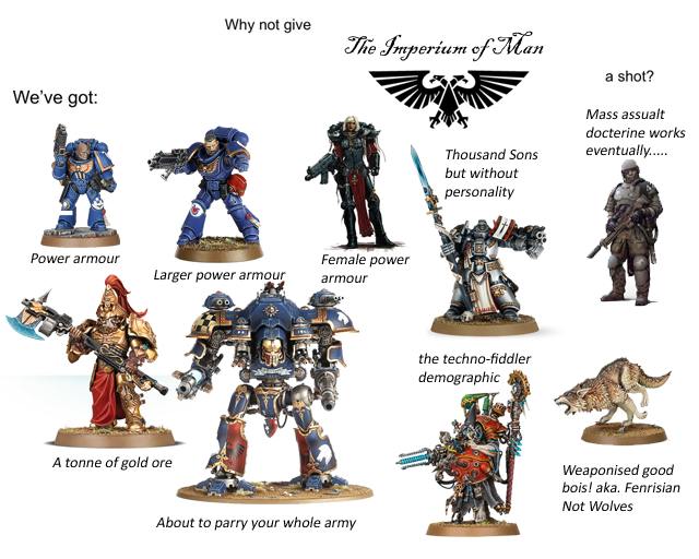 The Imperium of Man | Facebook