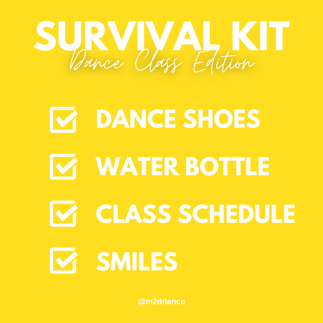 M2DDance - Dancers, always be prepared! Here are a few... | Facebook