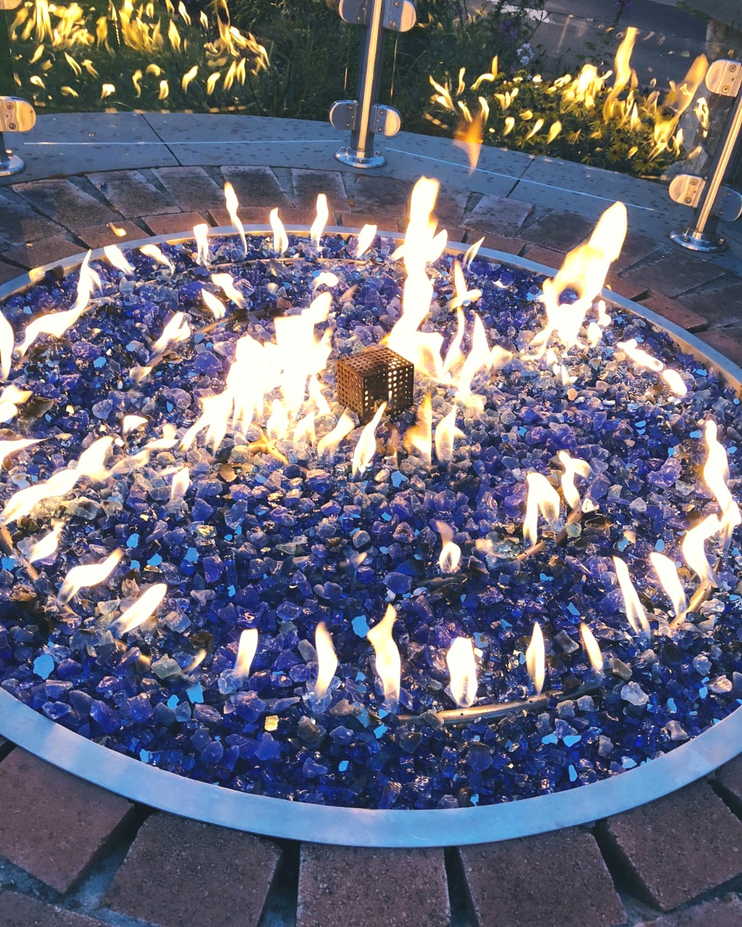 Exotic - 💙 This week's color spotlight: Cobalt Blue! 💙 Cobalt Blue fire ...