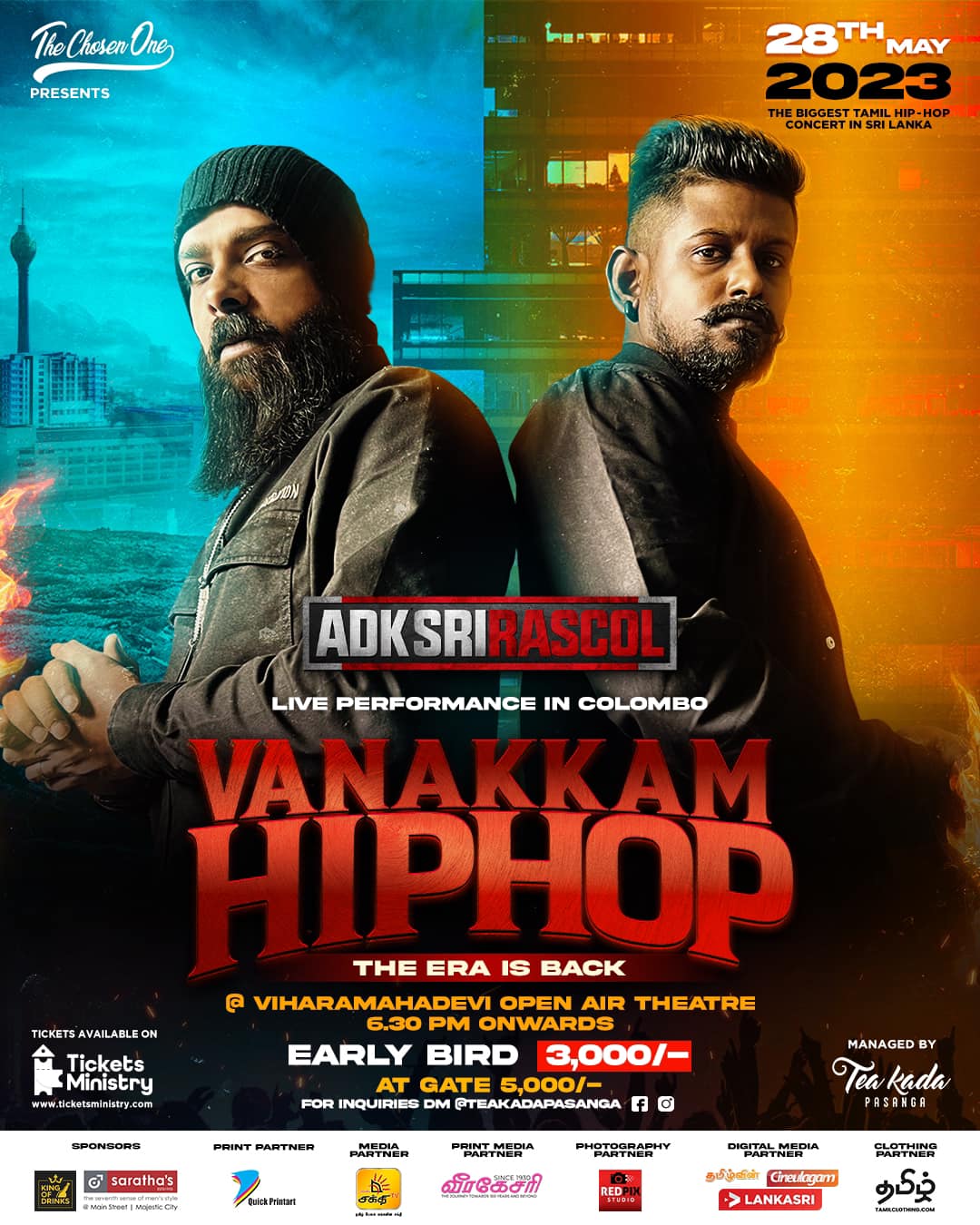 Sri Rascol - Sri Lanka get ready! #adksrirascol. Live in...