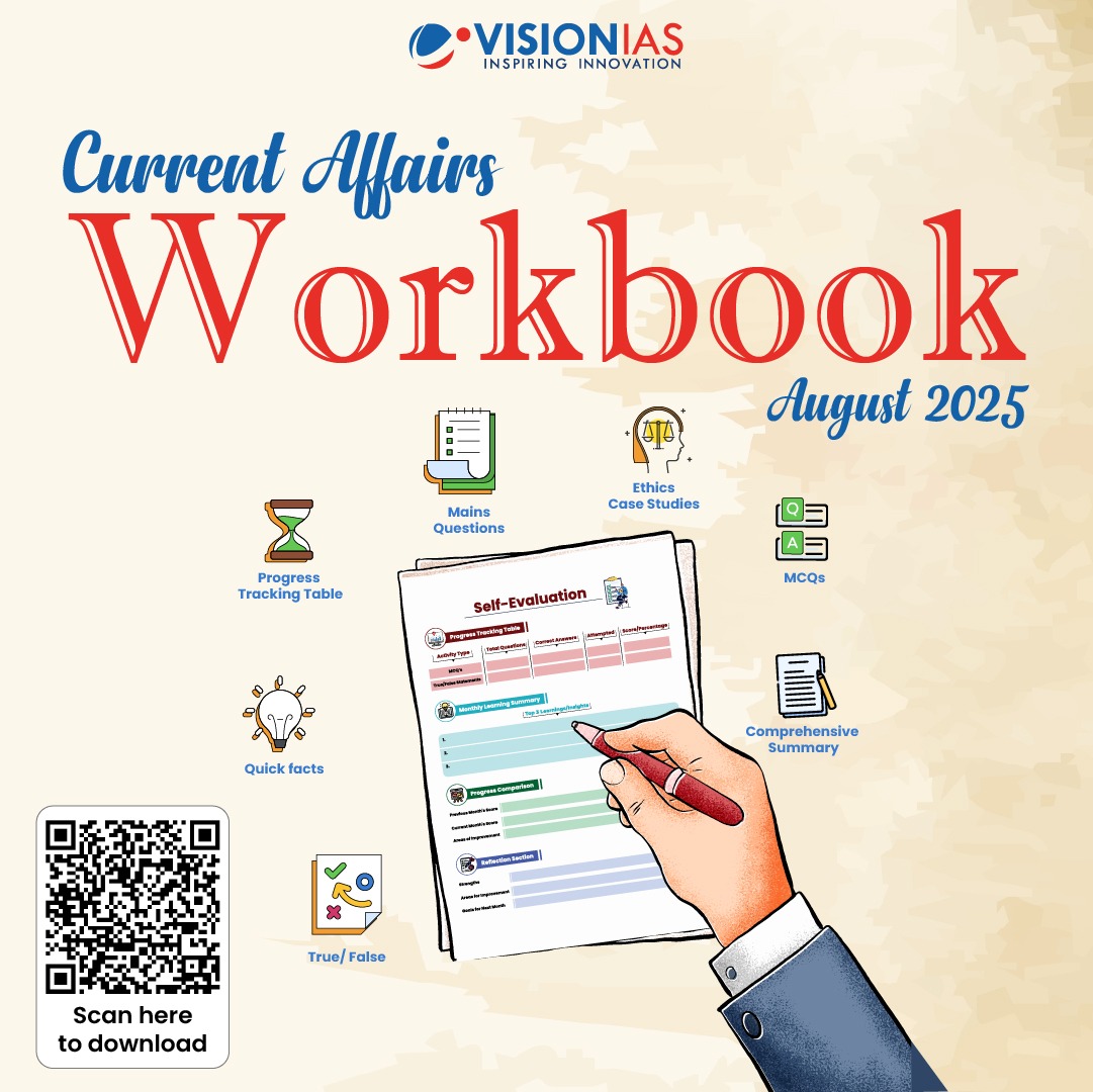 Vision - The Current Affairs Workbook: August 2025 🏼 This edition ...