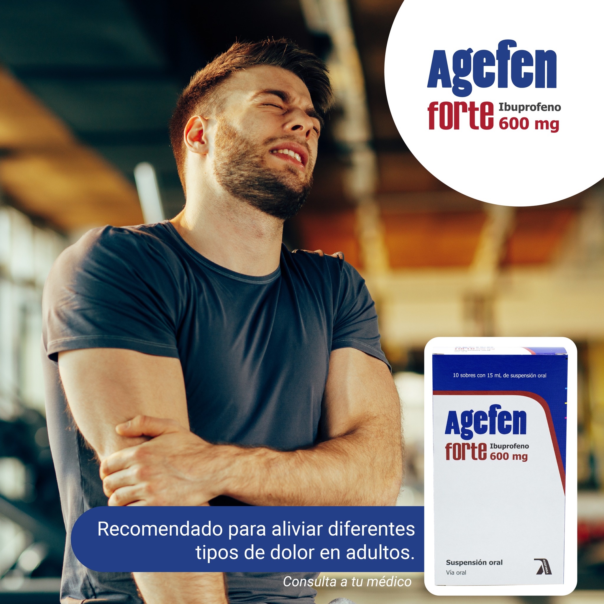 Agefen - ¿Dolor? ¿Dolor muscular? Sea cual sea tu tipo de...
