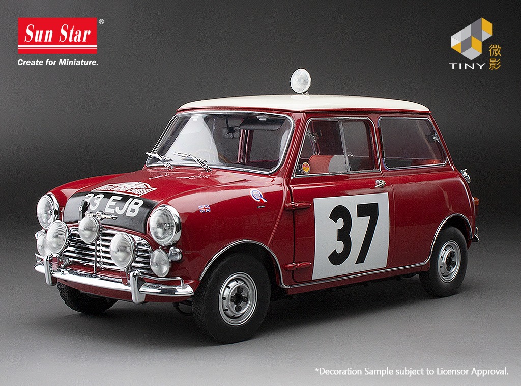 Mini is celebrating the rally victory that its racing heritage is