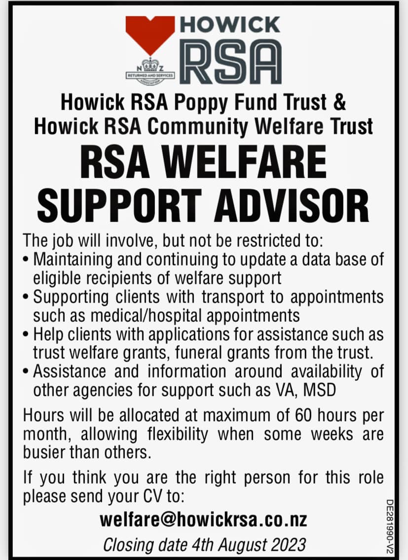 Howick Rsa | Auckland