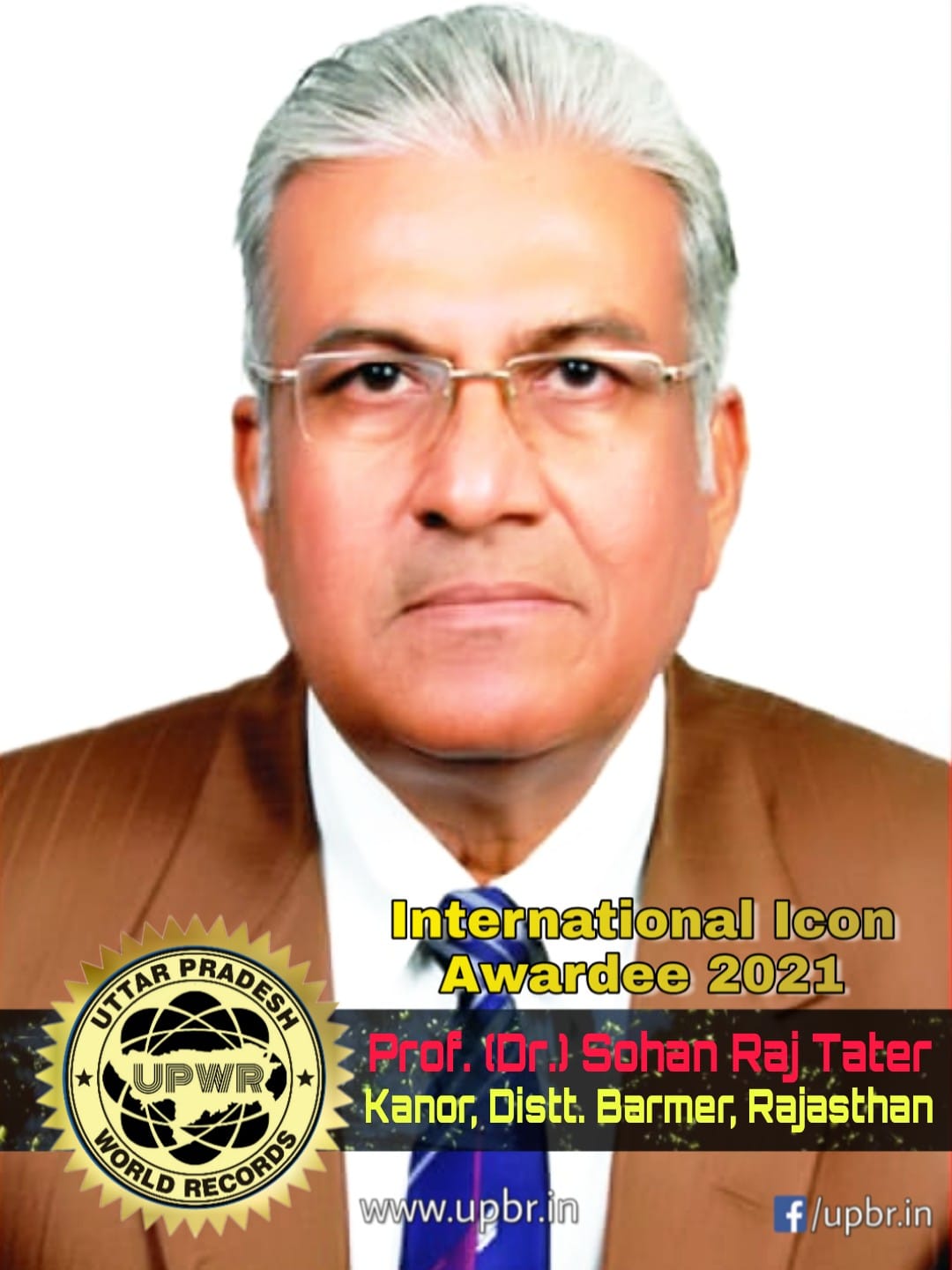 Congratulations !! Prof. (Dr.) Sohan Raj Tater (Former Vice Chancellor ...
