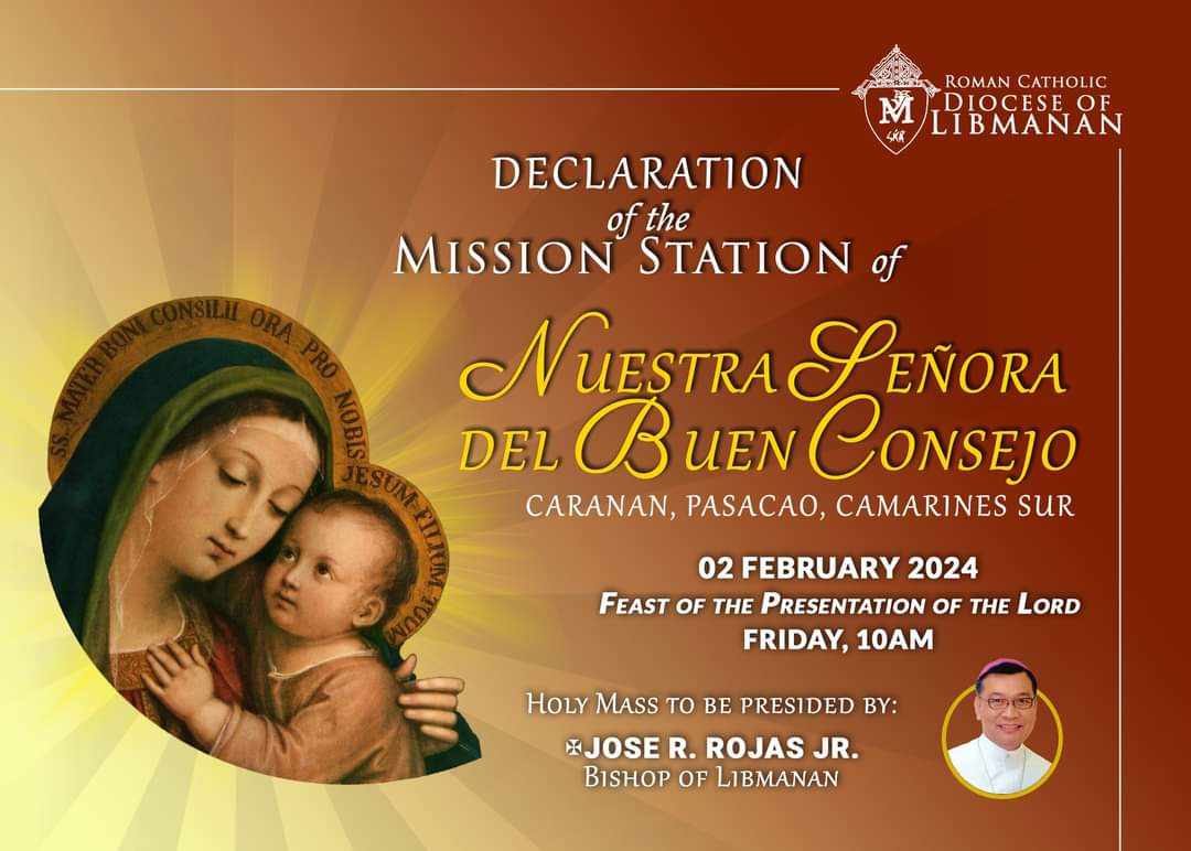 A NEW MISSION STATION IN THE DIOCESE... - Diocese of Libmanan | Facebook