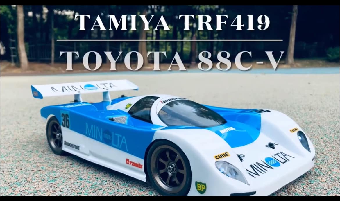 Kyosho Toyota 89c 1/10 scale model