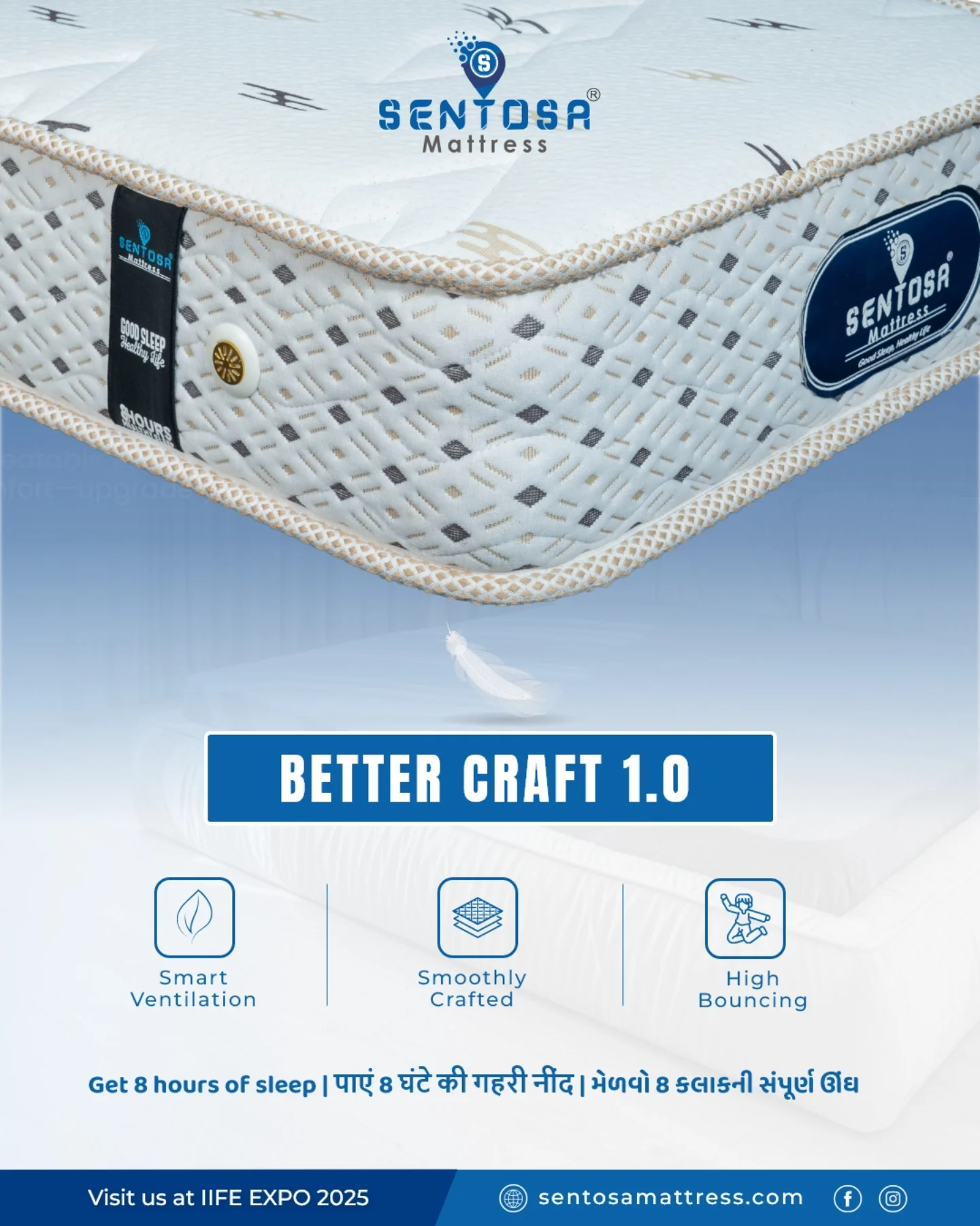 🛏 Better Craft 1.0 – Sleep, Elevated! ... - Sentosa Mattress | Facebook