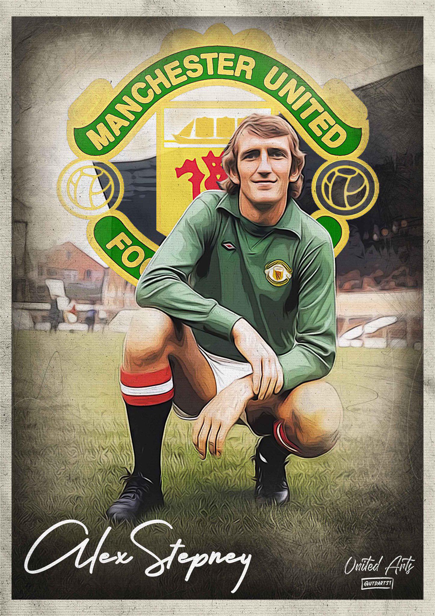 Alex stepney now aged 81. Started off at Tooting and Mitcham 