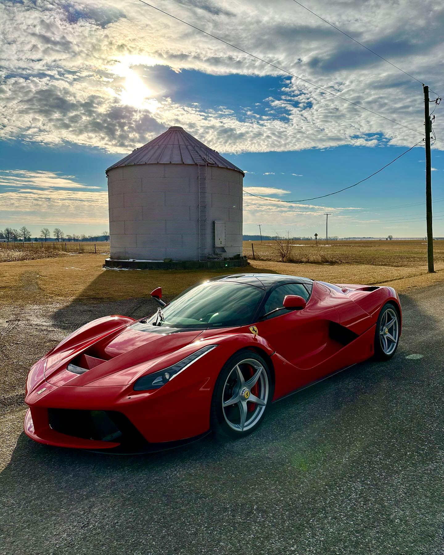 The LaFerrari was out looking... - The Triple F Collection
