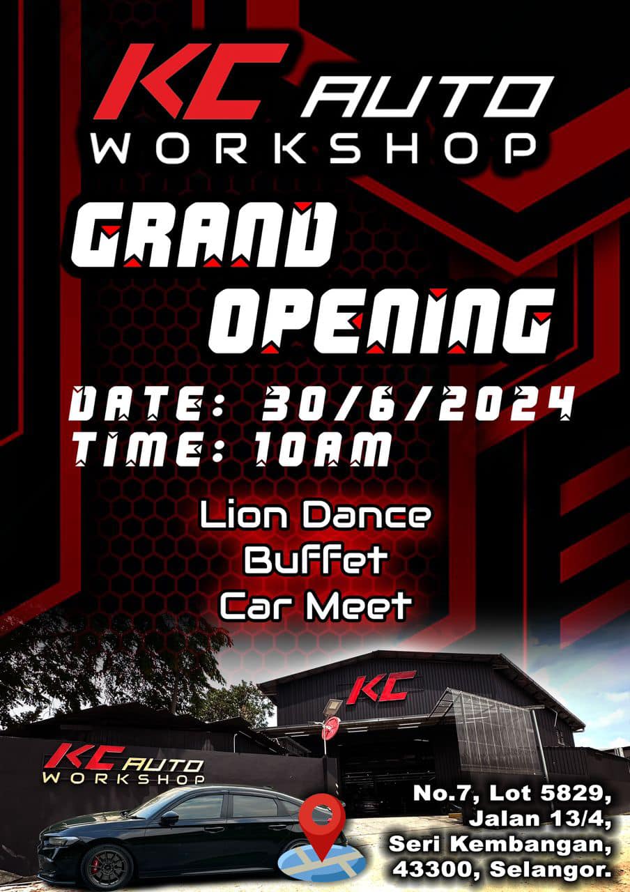 🧨开张大吉🧨 30/6/2024💥... - KC Auto Workshop | Facebook