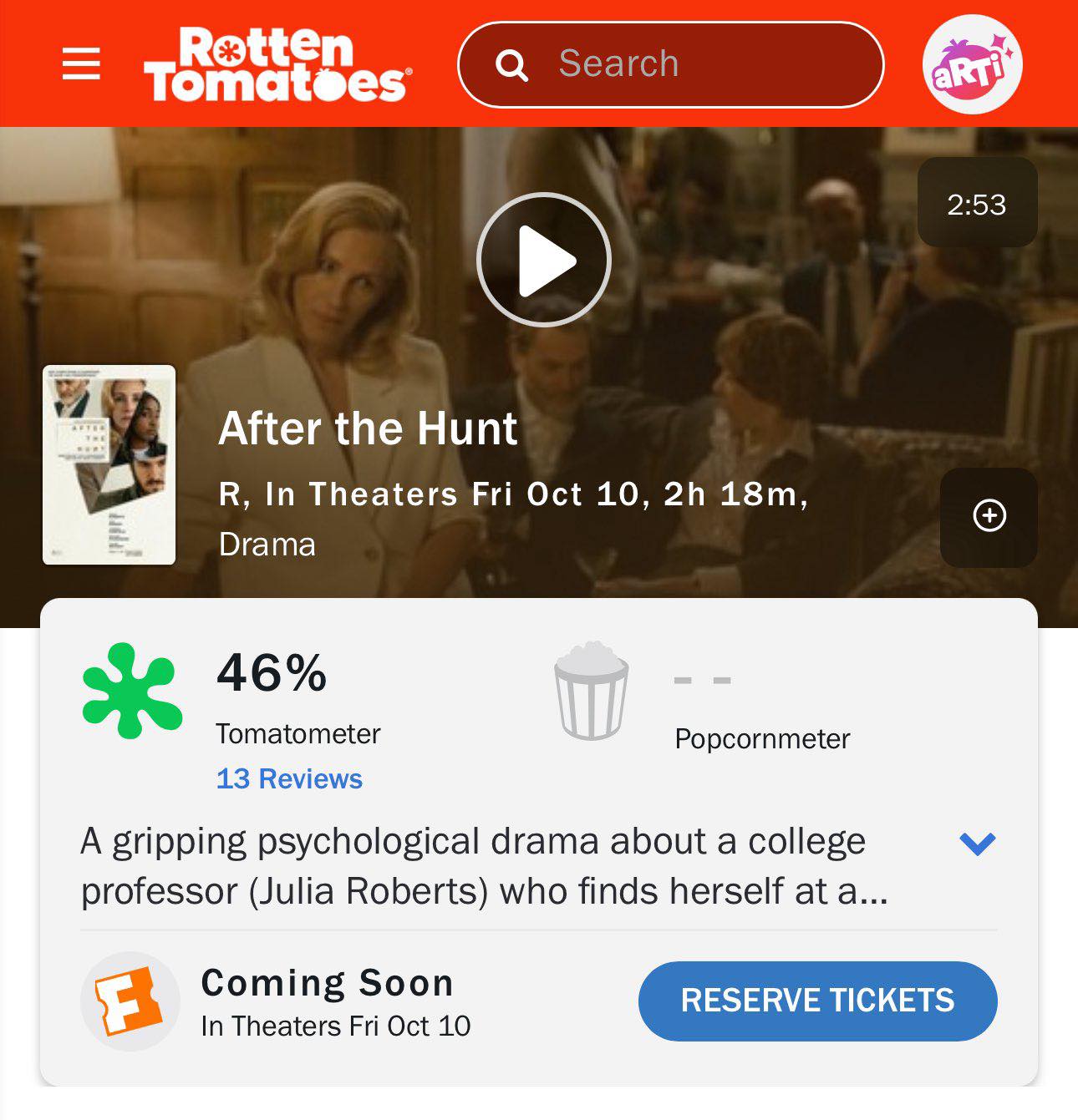 La Crítica Geek - 🚨BREAKING! ‘AFTER THE HUNT’ de Luca... | Facebook