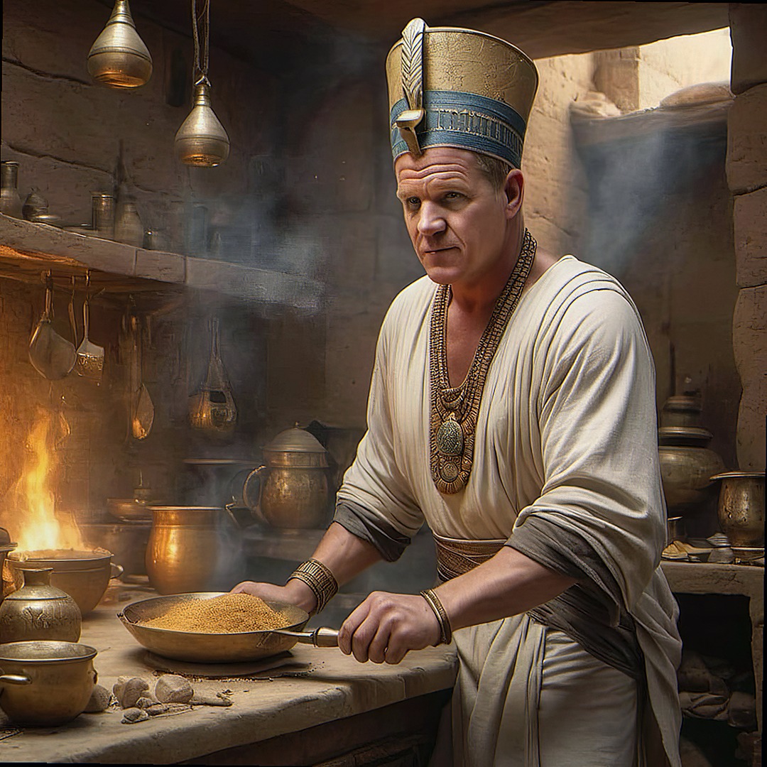 Origin - Gordon Ramses! The legendary pharaoh of culinary arts. This ...