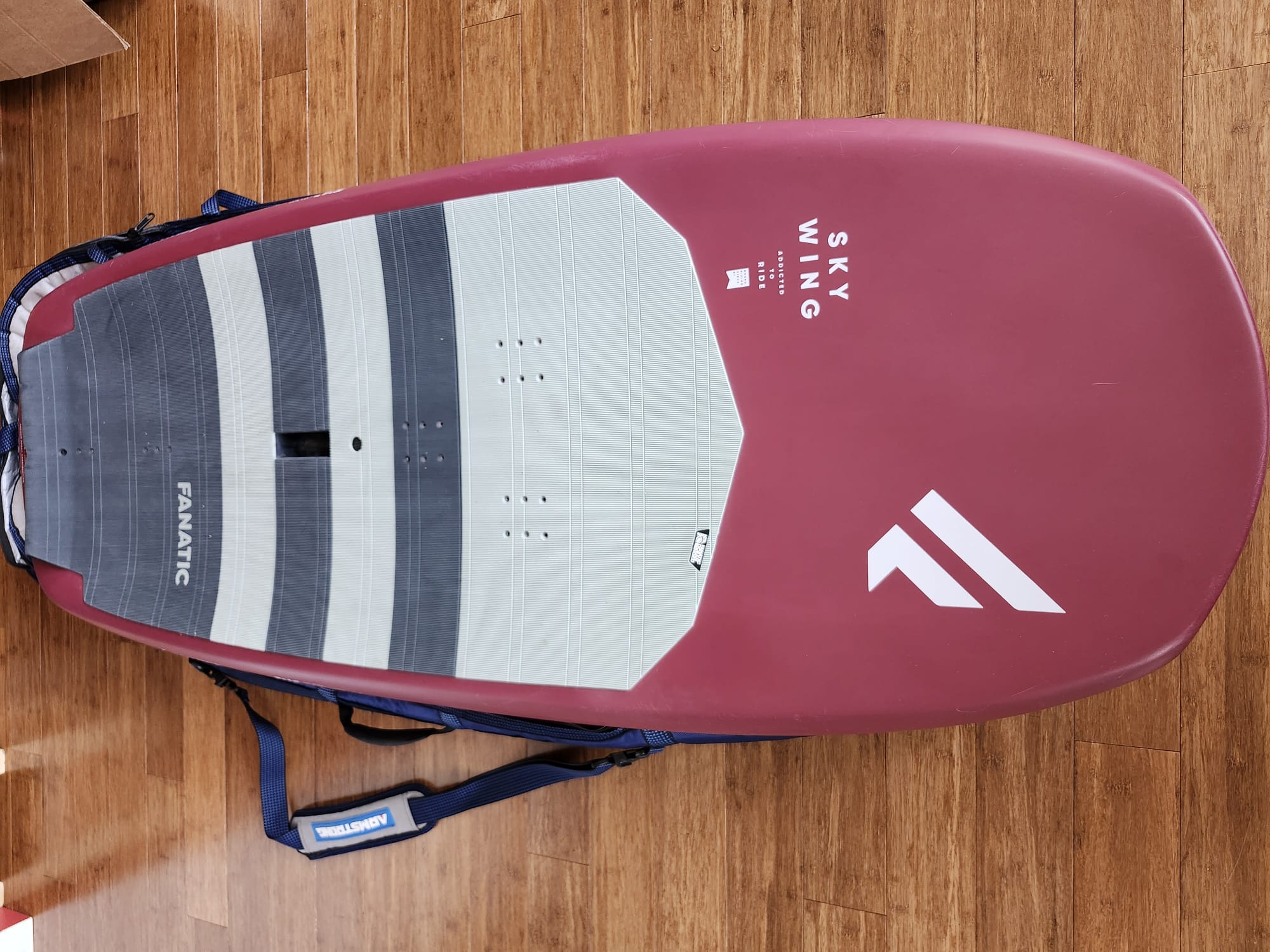 Wingfoil board for sale in New Jersey, 95L volume, with Armstrong 