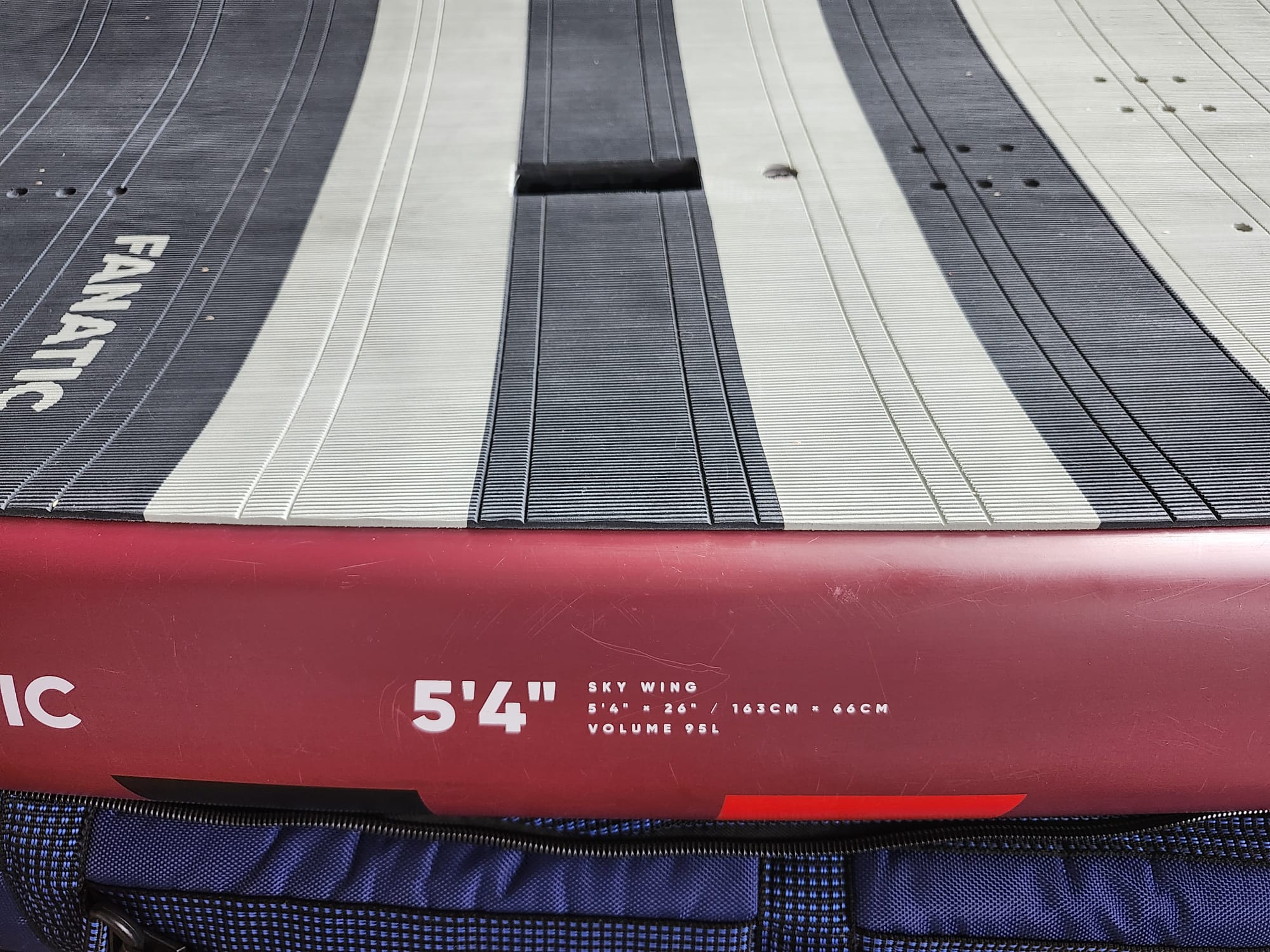 Wingfoil board for sale in New Jersey, 95L volume, with Armstrong 
