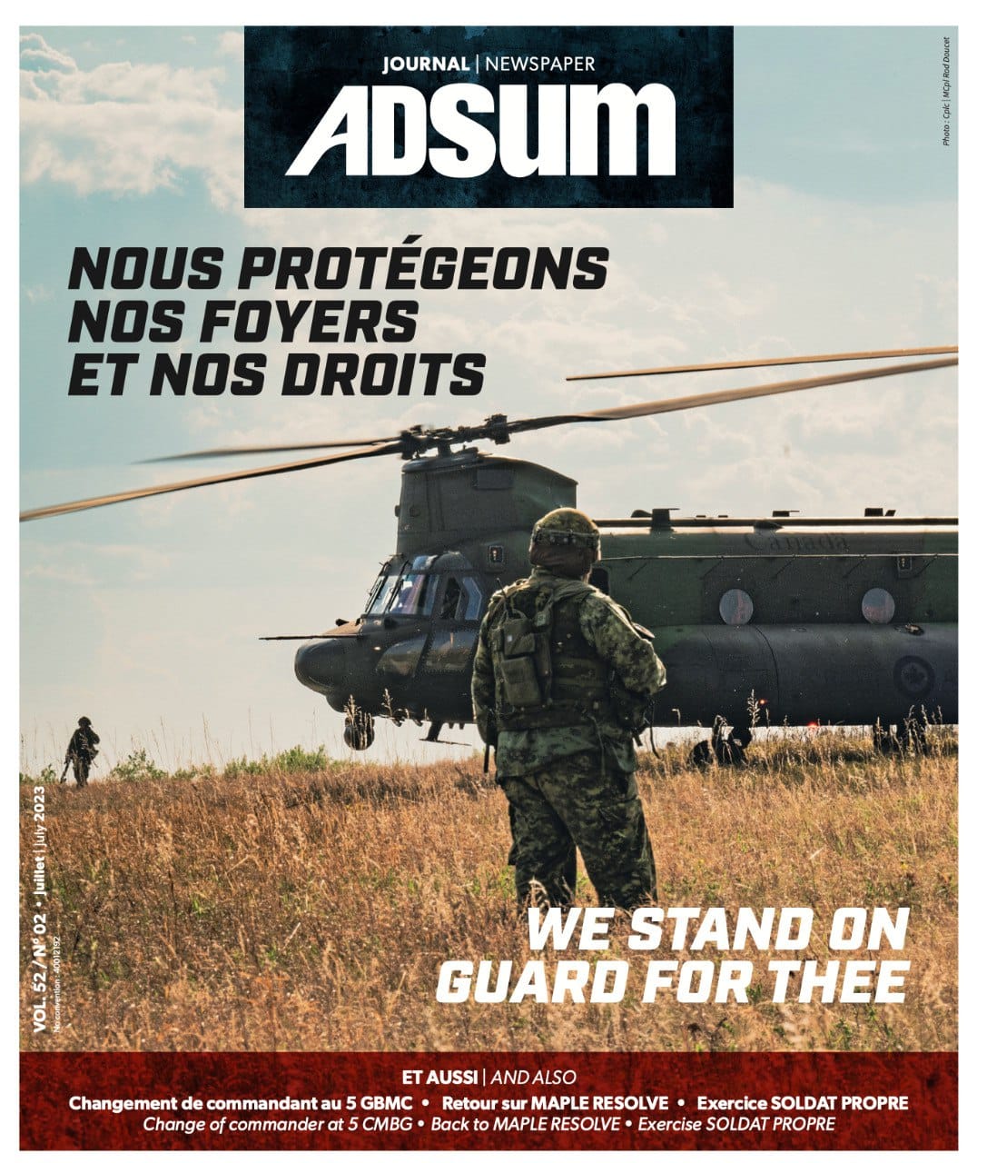 Journal Adsum - 🪖⚔️📰[L'édition du mois de JUILLET de votre... | Facebook