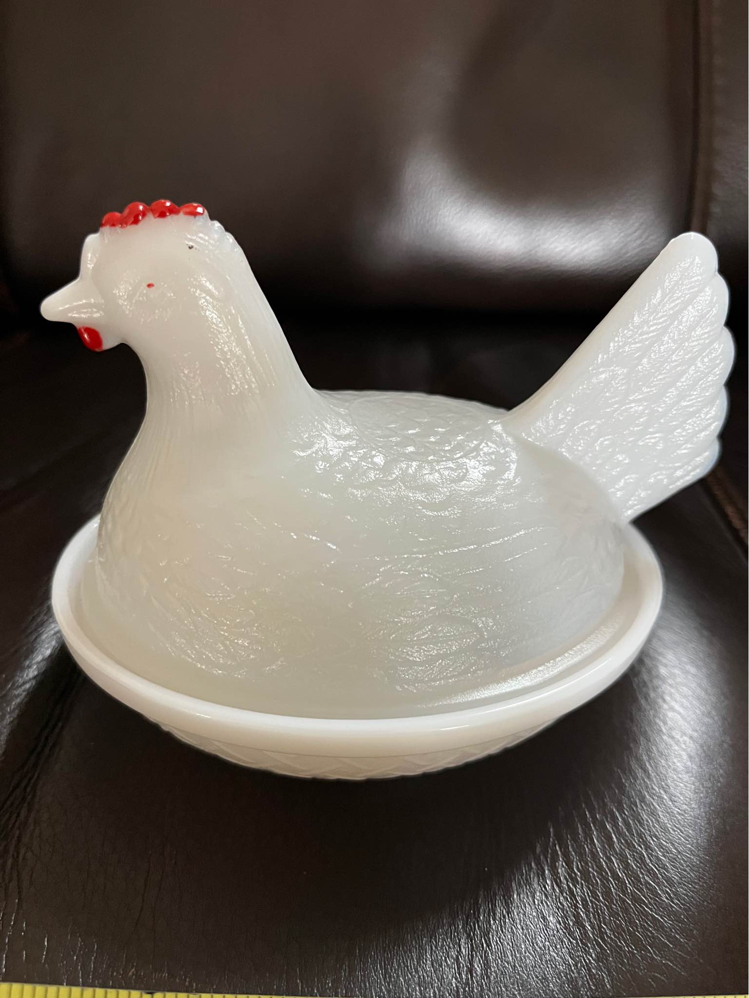 Vintage Hen on Nest-Anchor Hocking - Figurines - Batavia, Illinois ...